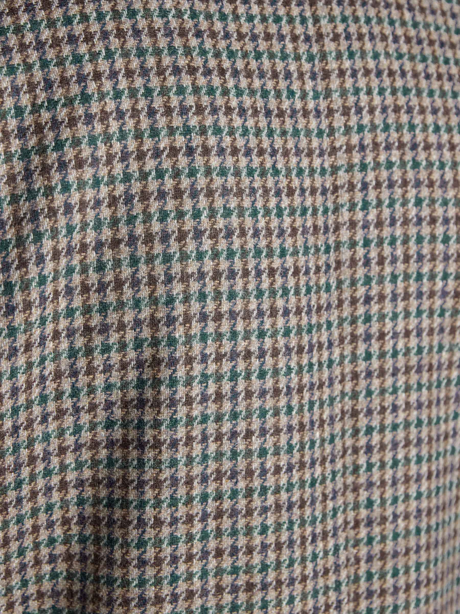 Brown Puppytooth Field Jacket - Image 8 of 13