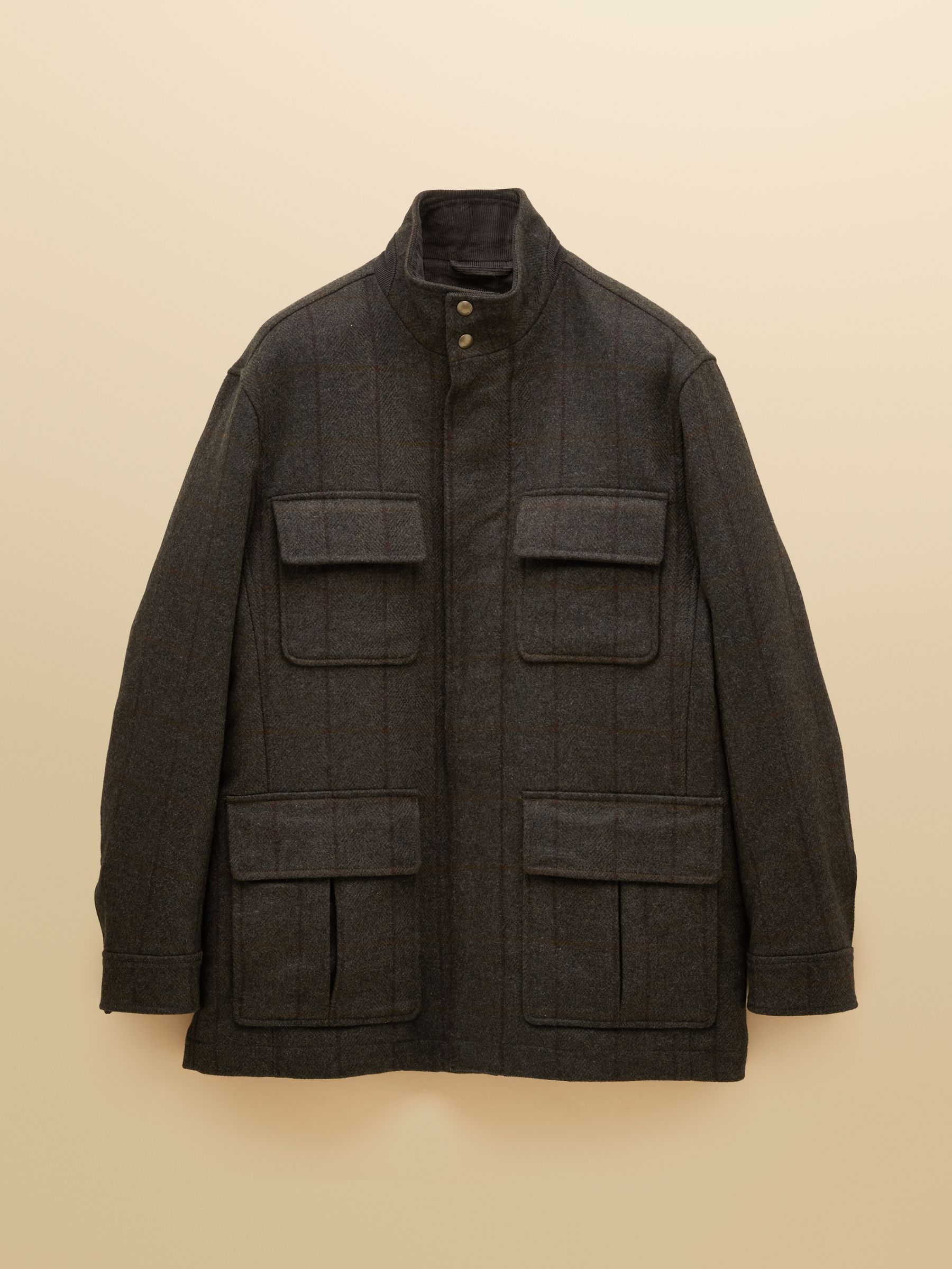 Green Check Field Jacket - Image 12 of 12
