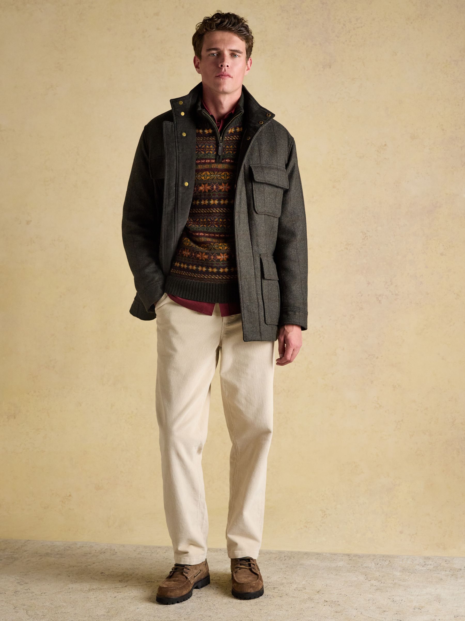 Green Check Field Jacket - Image 6 of 12