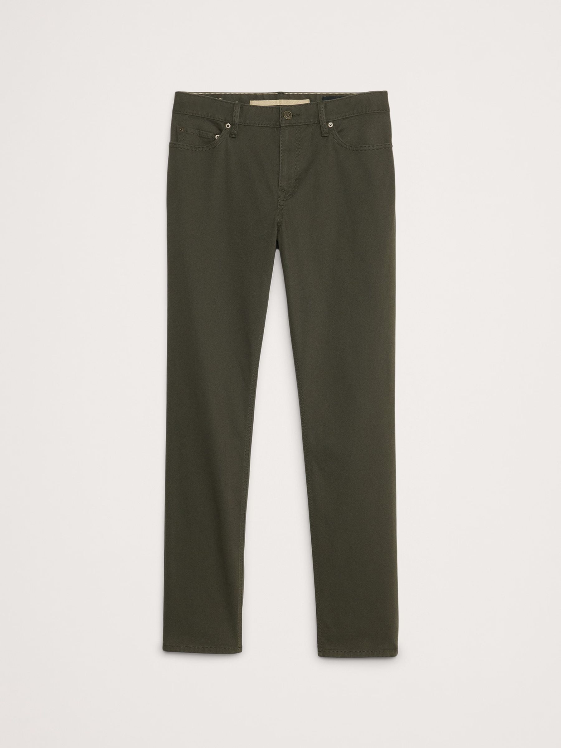 Banana Republic Green Slim Traveler Trousers 2.0 - Image 4 of 4