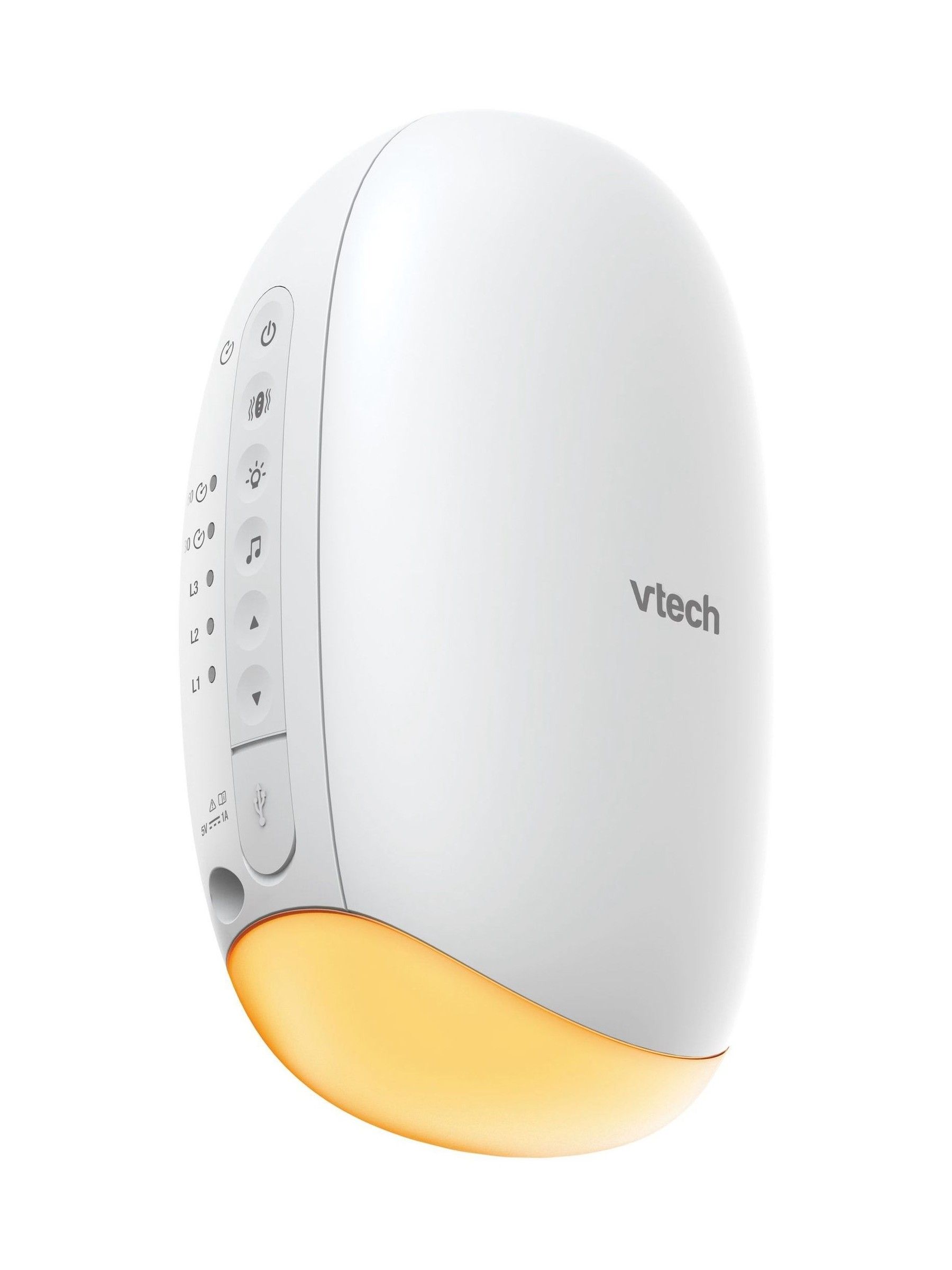 V-Tech White V-Hush Rocker Sound & Motion Stroller Soother - Image 1 of 8 V-Tech White V-Hush Rocker Sound & Motion Stroller Soother - Image 1 of 8