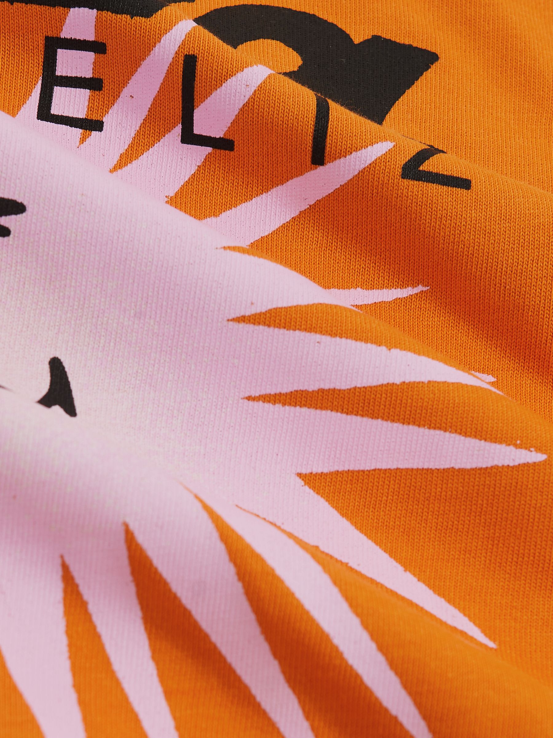 13-14 yrs SmileyWorld | Reiss Sun Motif T-Shirt in Orange - Image 5 of 5