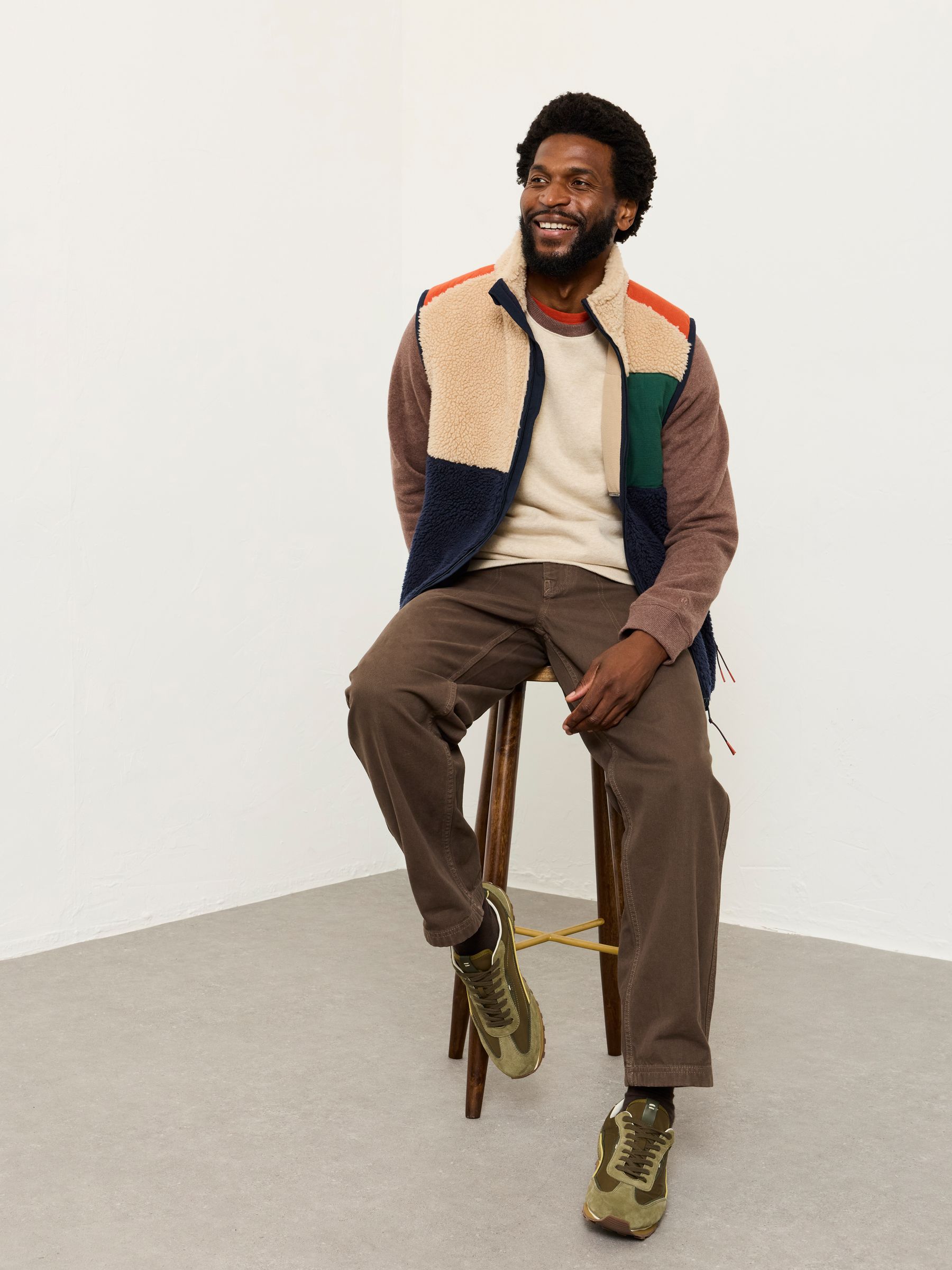 Light Brown Iver Utility Trousers - Image 5 of 7