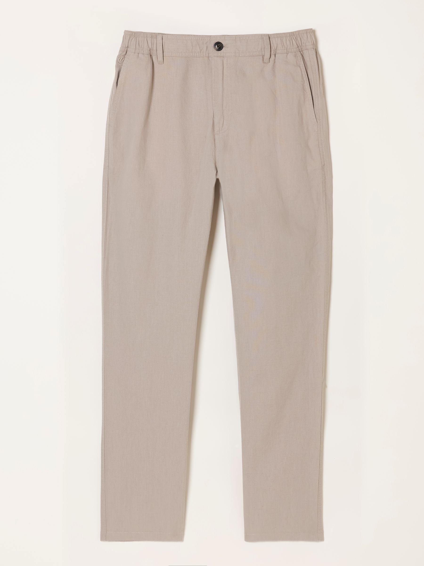 Hayle Natural Linen Cotton Trousers - Image 6 of 6