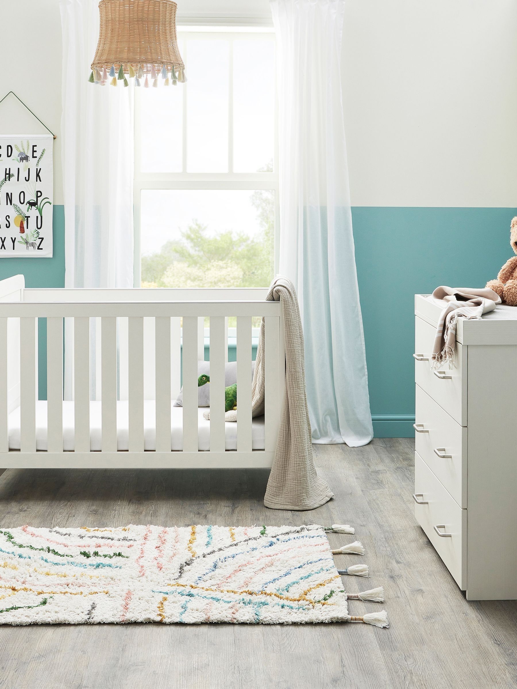 Babymore White Wash Caro Mini Furniture Set 2 Piece - Image 2 of 6