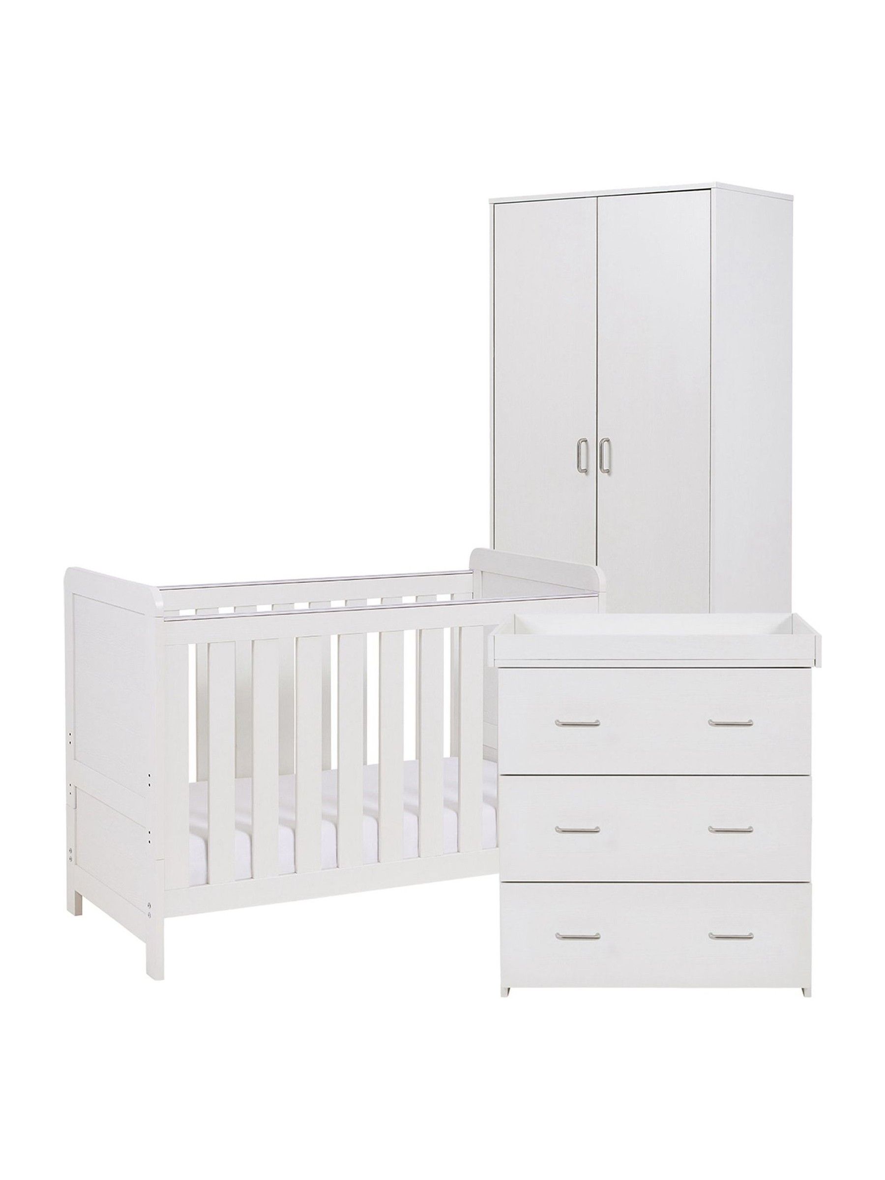 Babymore 3 Piece White Wash Caro Mini Furniture Set - Image 6 of 6