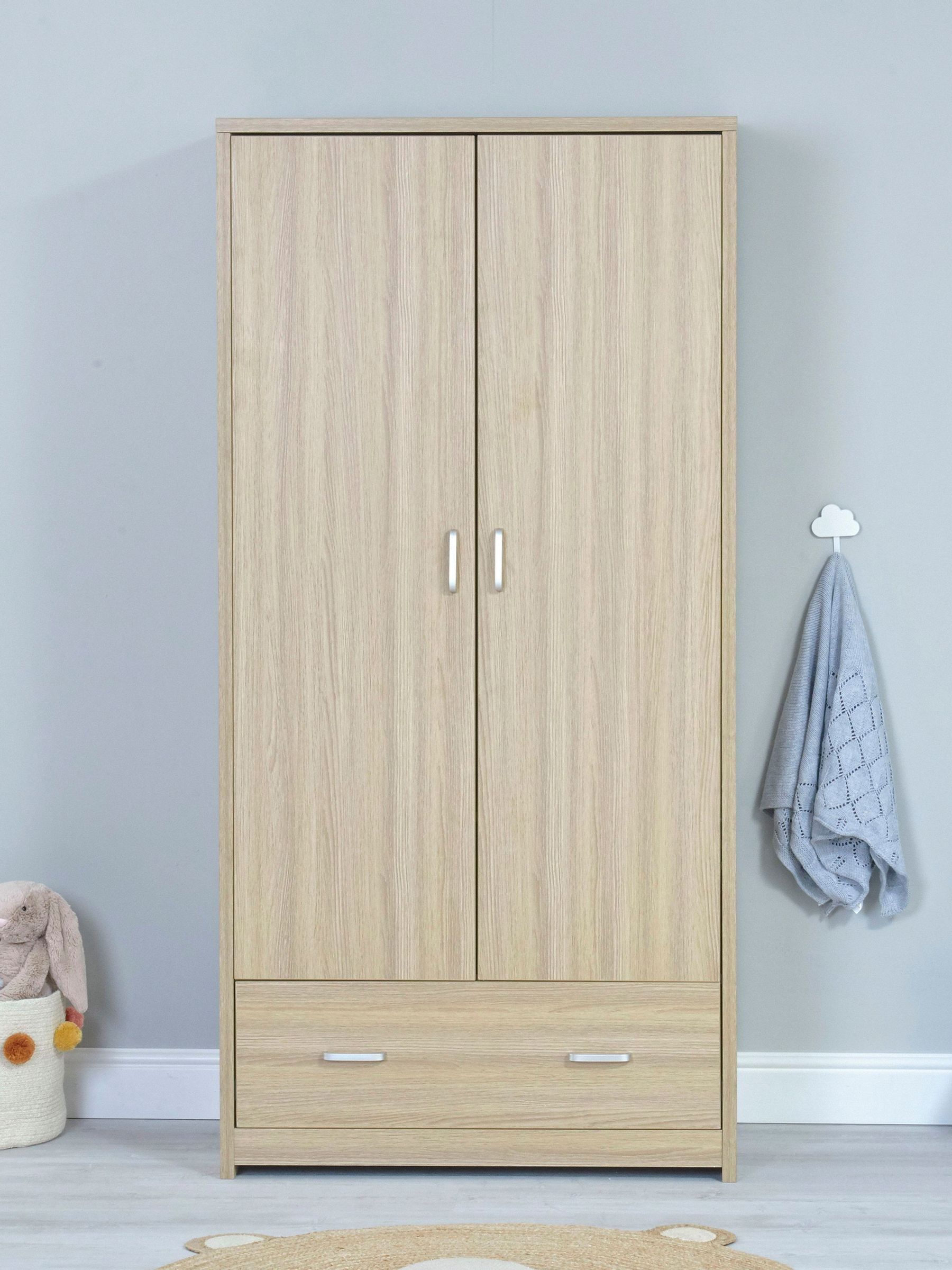 Babymore 3 Piece Oak Veni Furniture Set with Drawer - Image 5 of 6