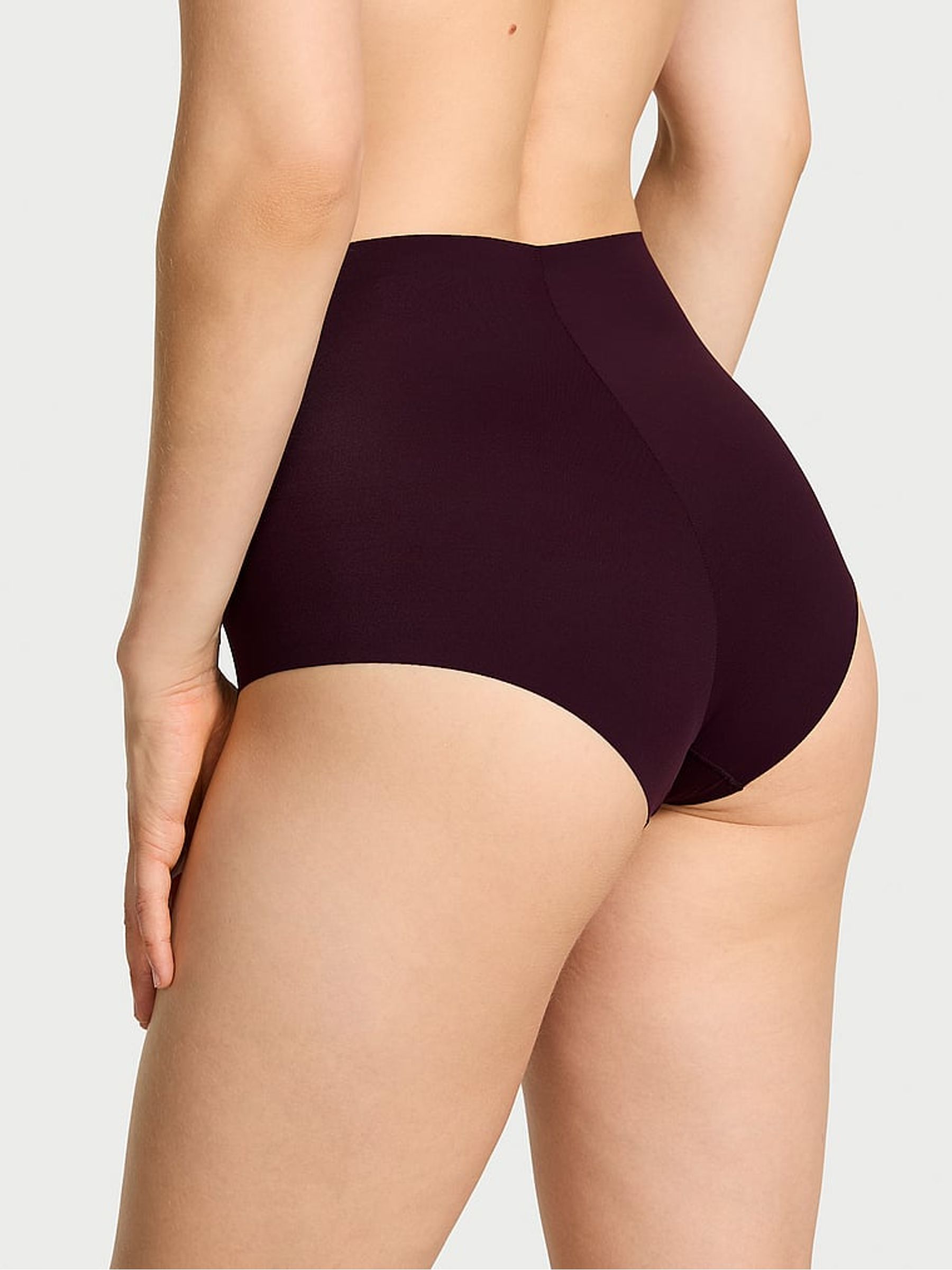 Winter Wine Purple Brief Print Knickers - Image 2 of 2