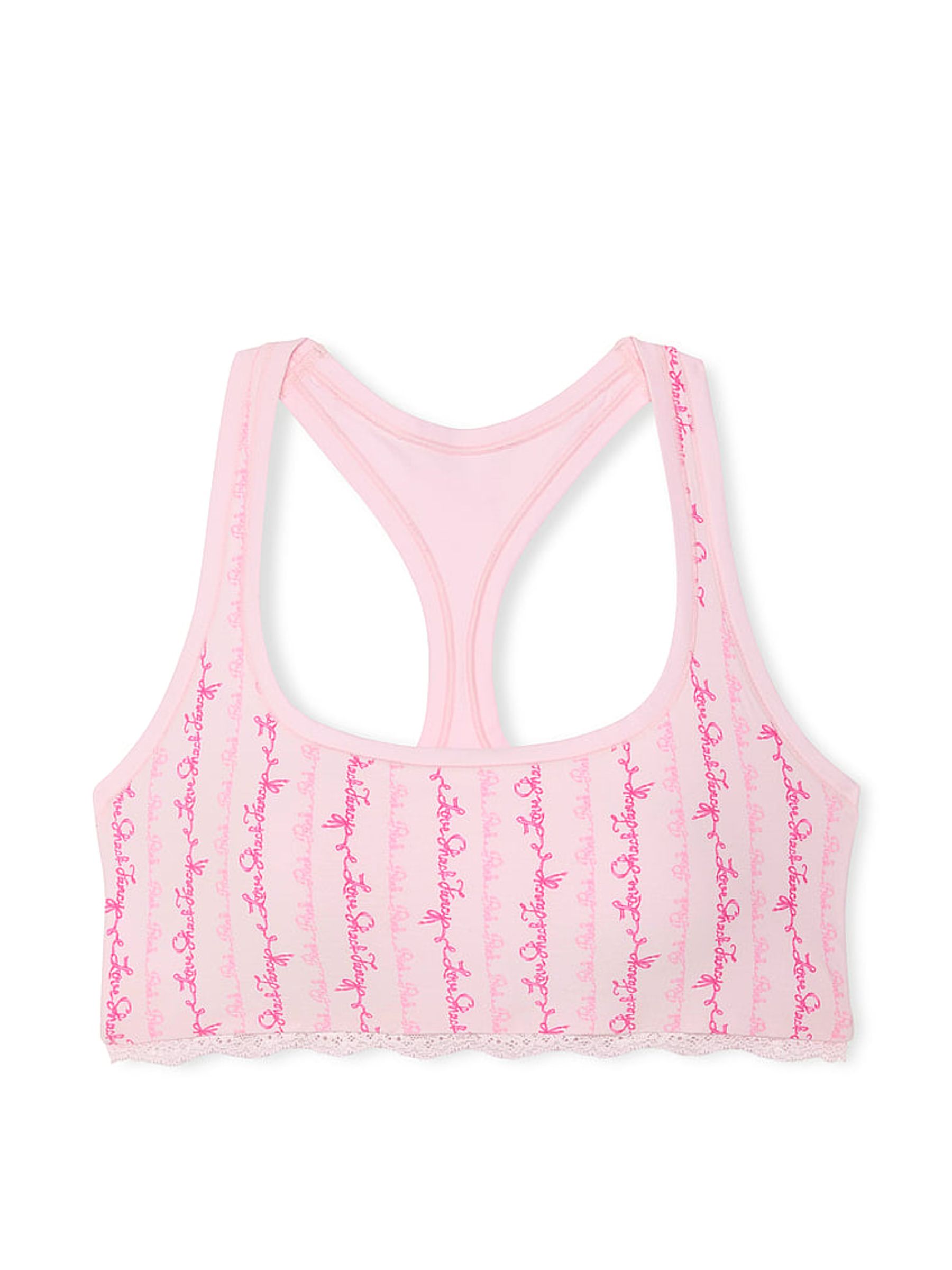 Pink Cotton Bralette - Image 3 of 3