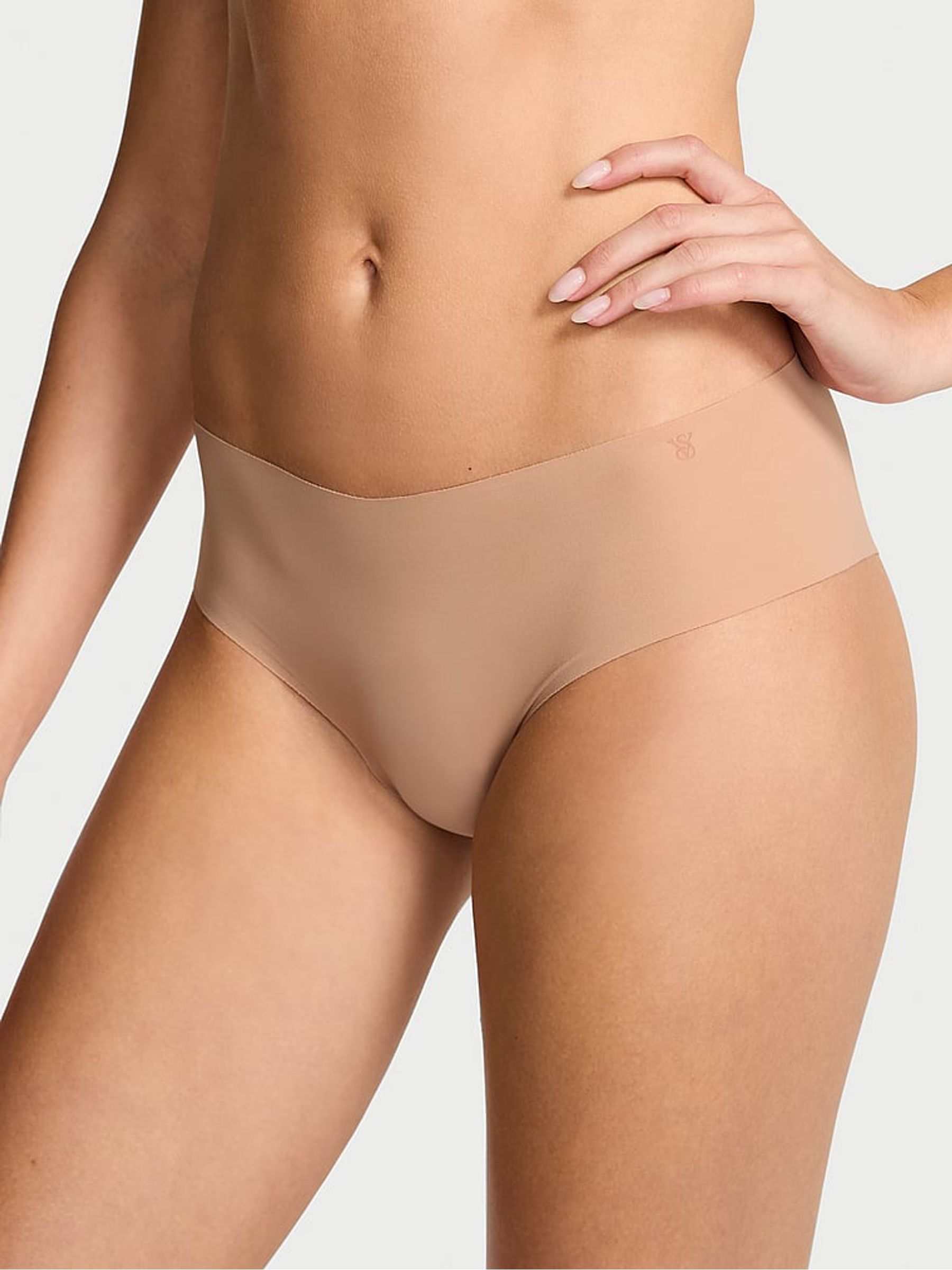 Praline Nude Cheeky Print Knickers - Image 1 of 2