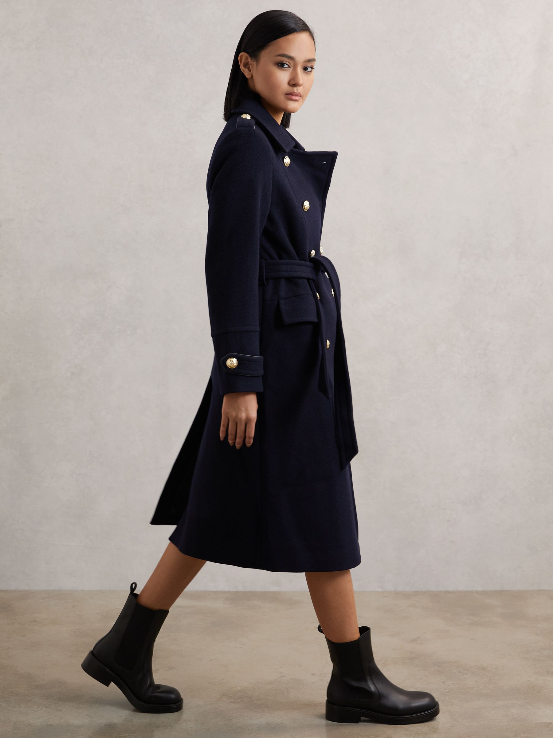 Leather Chelsea Boots in Black - Image 2 of 5
