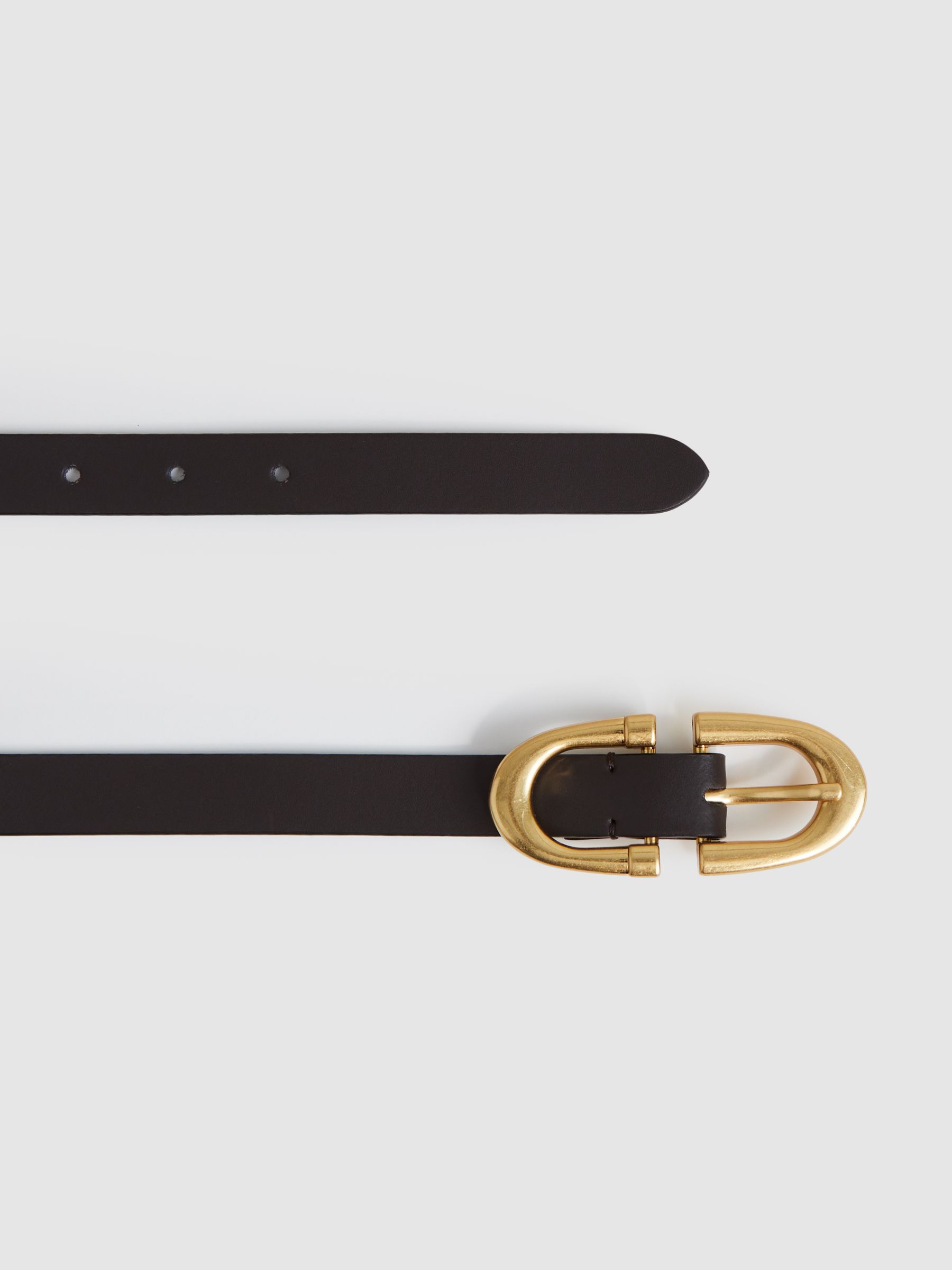 Horseshoe Belt in Chocolate - Image 3 of 4