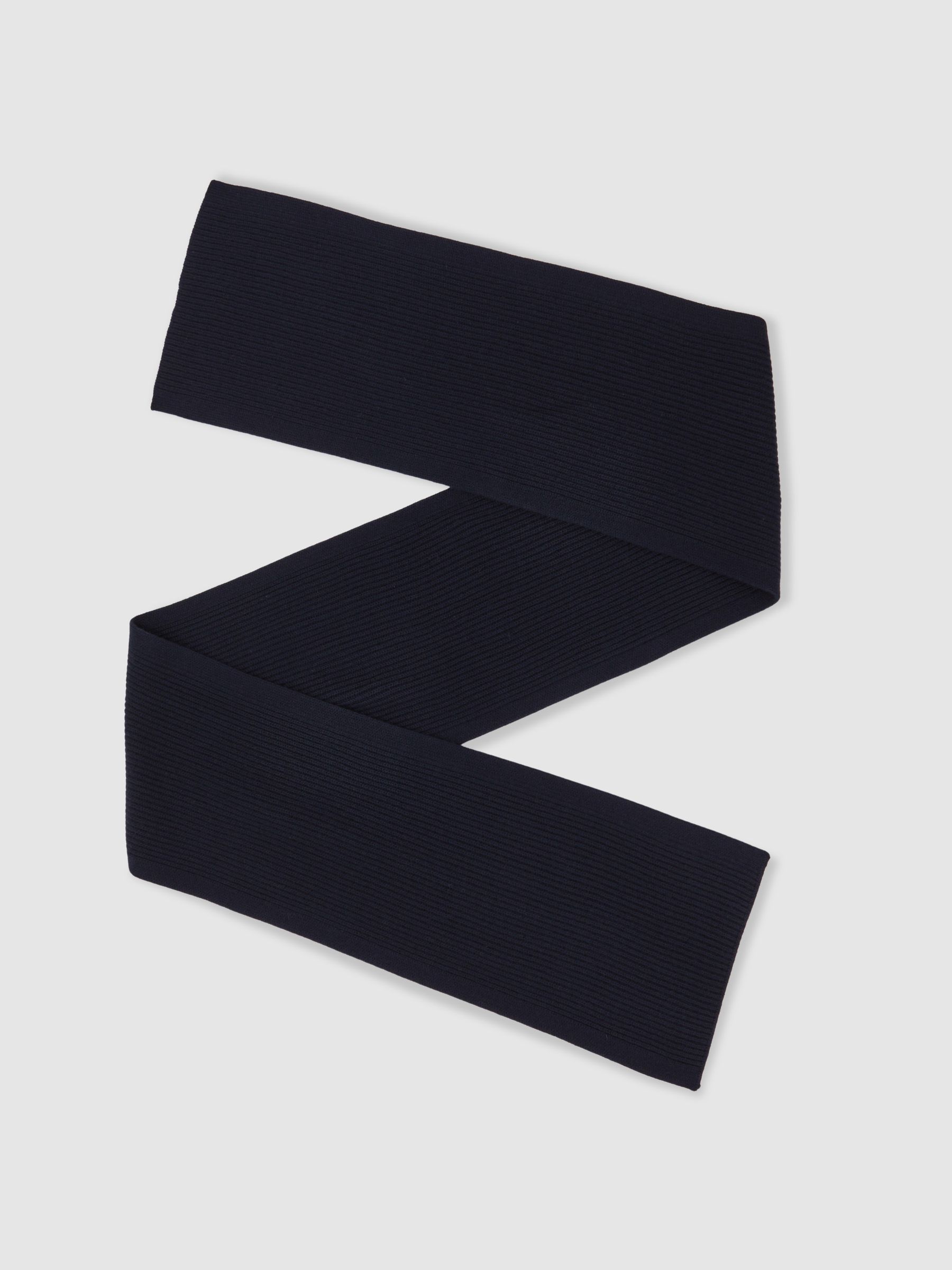 Scarf in Navy - Image 1 of 5
