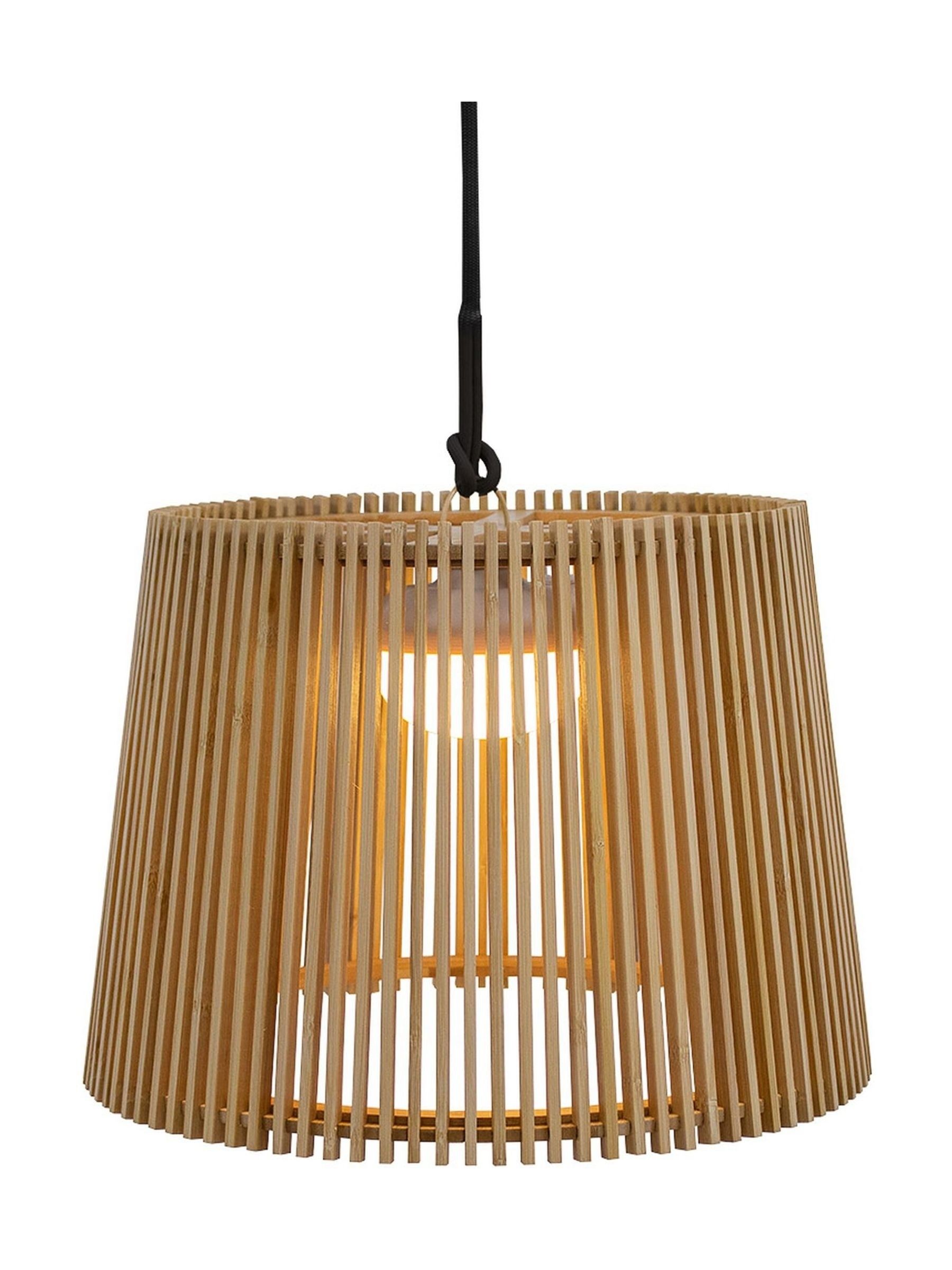 New Garden Brown Okinawa Hanging Cordless Pendant Lamp - Image 3 of 6