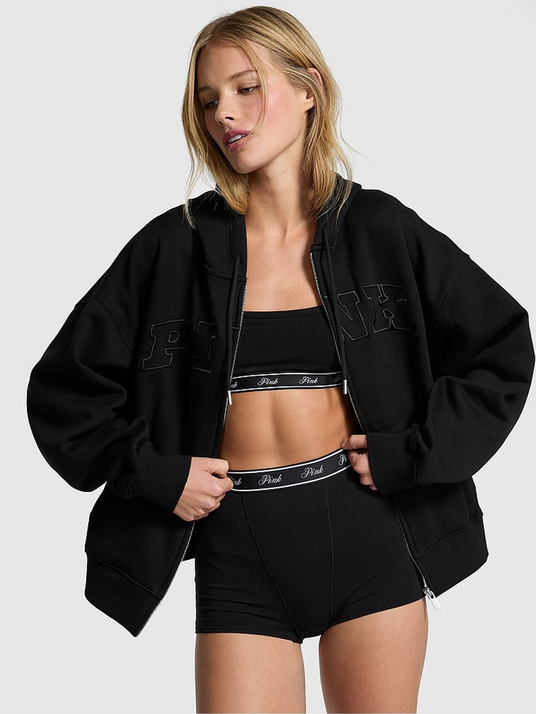 Deep Forest Green Fleece Hoodie - Image 1 of 4