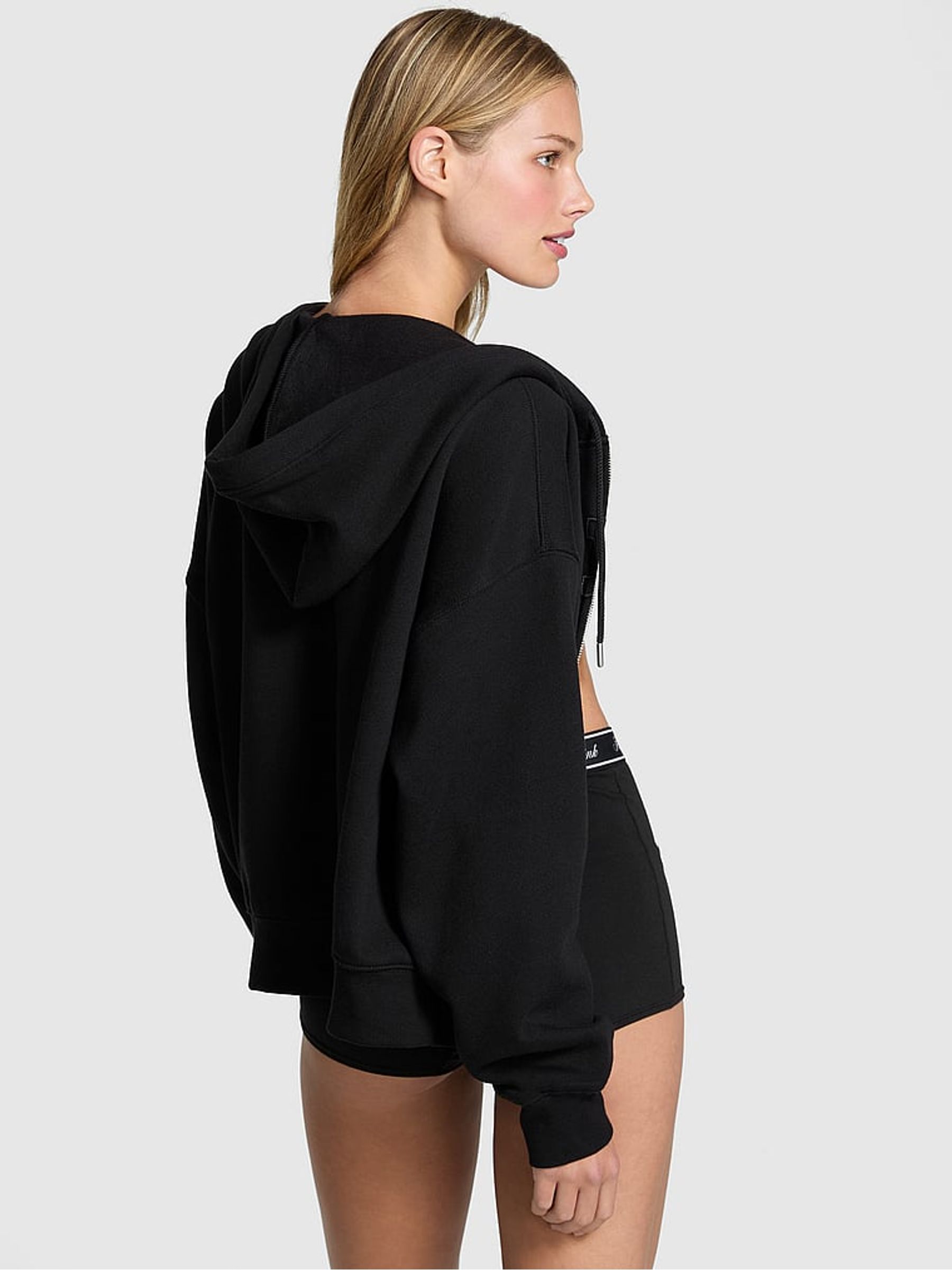 Deep Forest Green Fleece Hoodie - Image 2 of 4