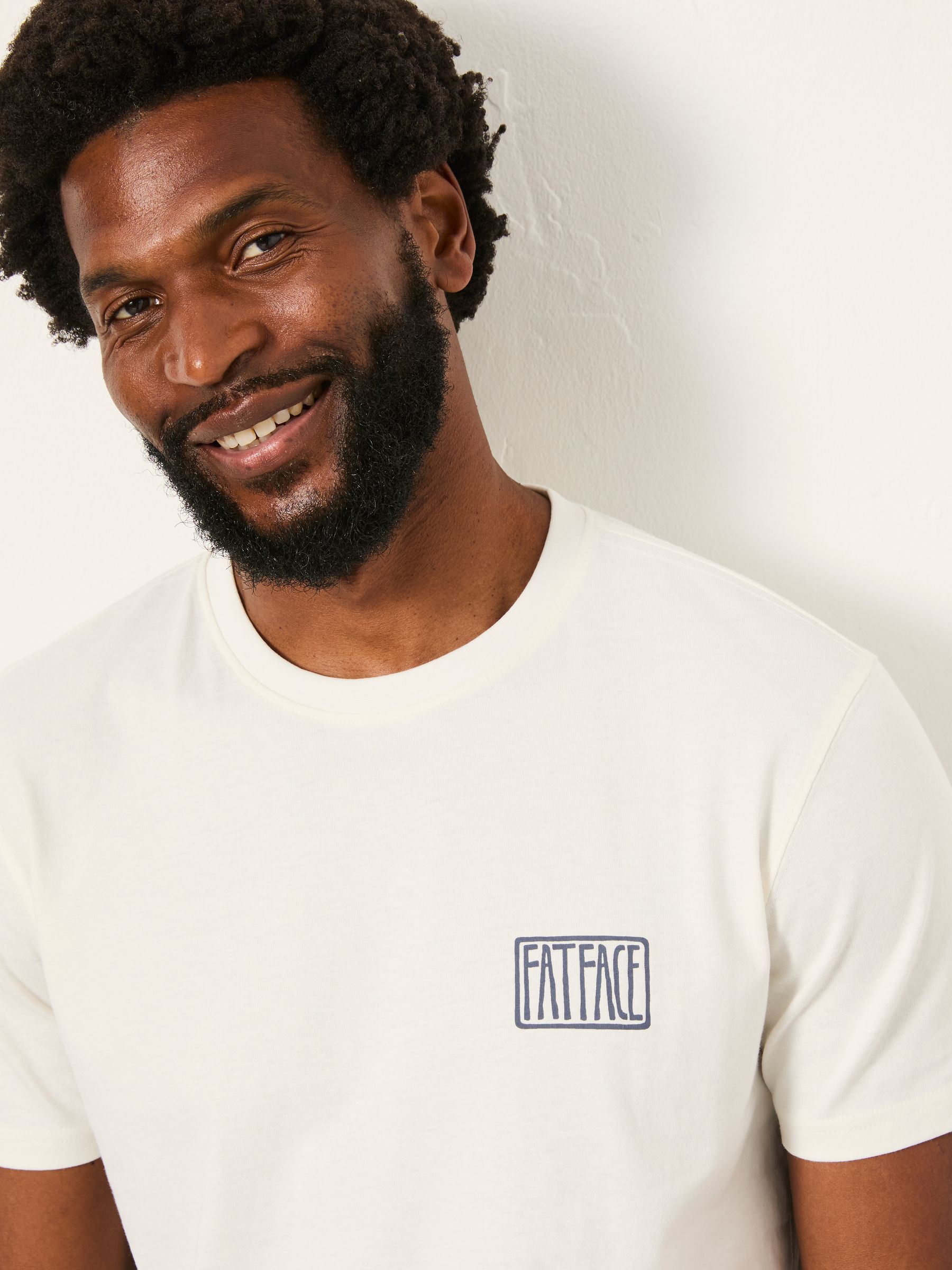 White Surf Scene Graphic Tshirt - Image 3 of 7