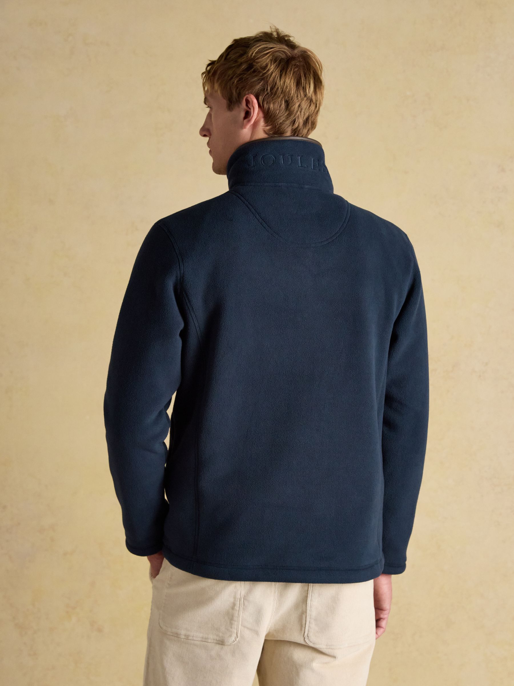 Official Burghley Navy 1/4 Zip Fleece - Image 2 of 10