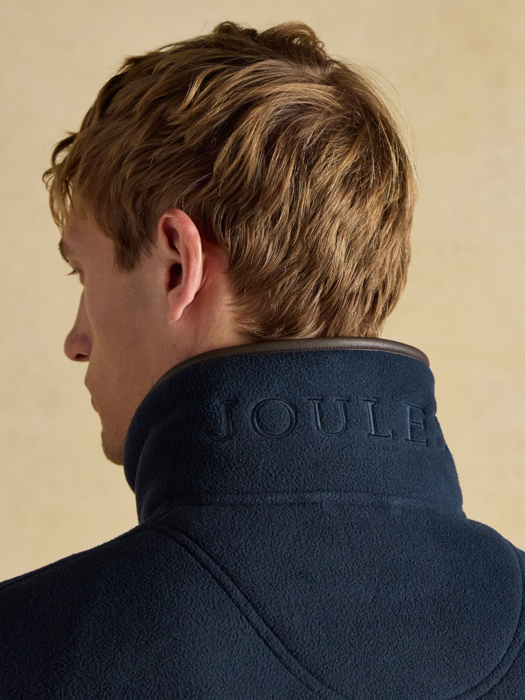 Official Burghley Navy 1/4 Zip Fleece - Image 8 of 10