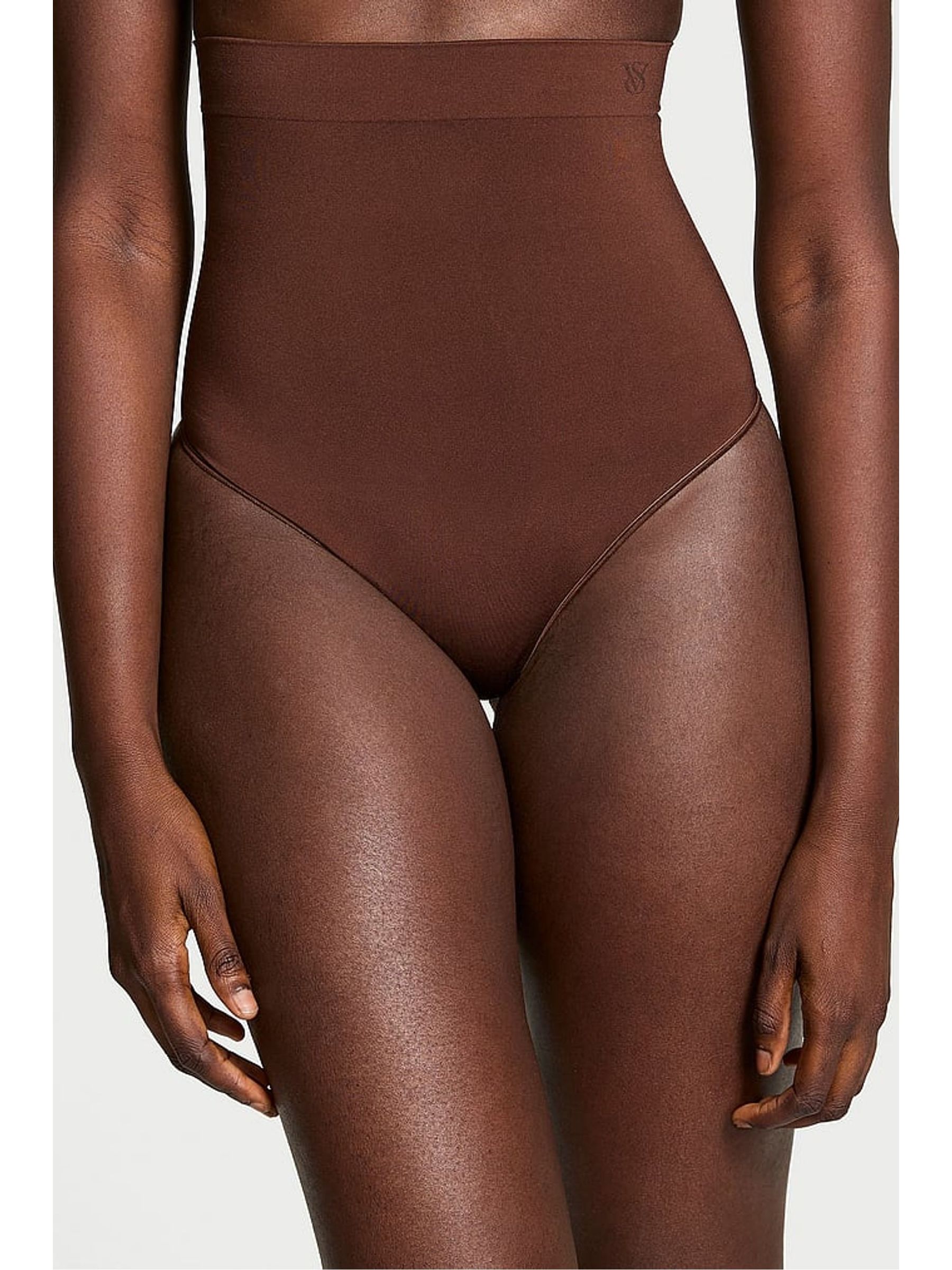 Ganache Nude Seamless Shaping High Waist Knickers - Image 1 of 4
