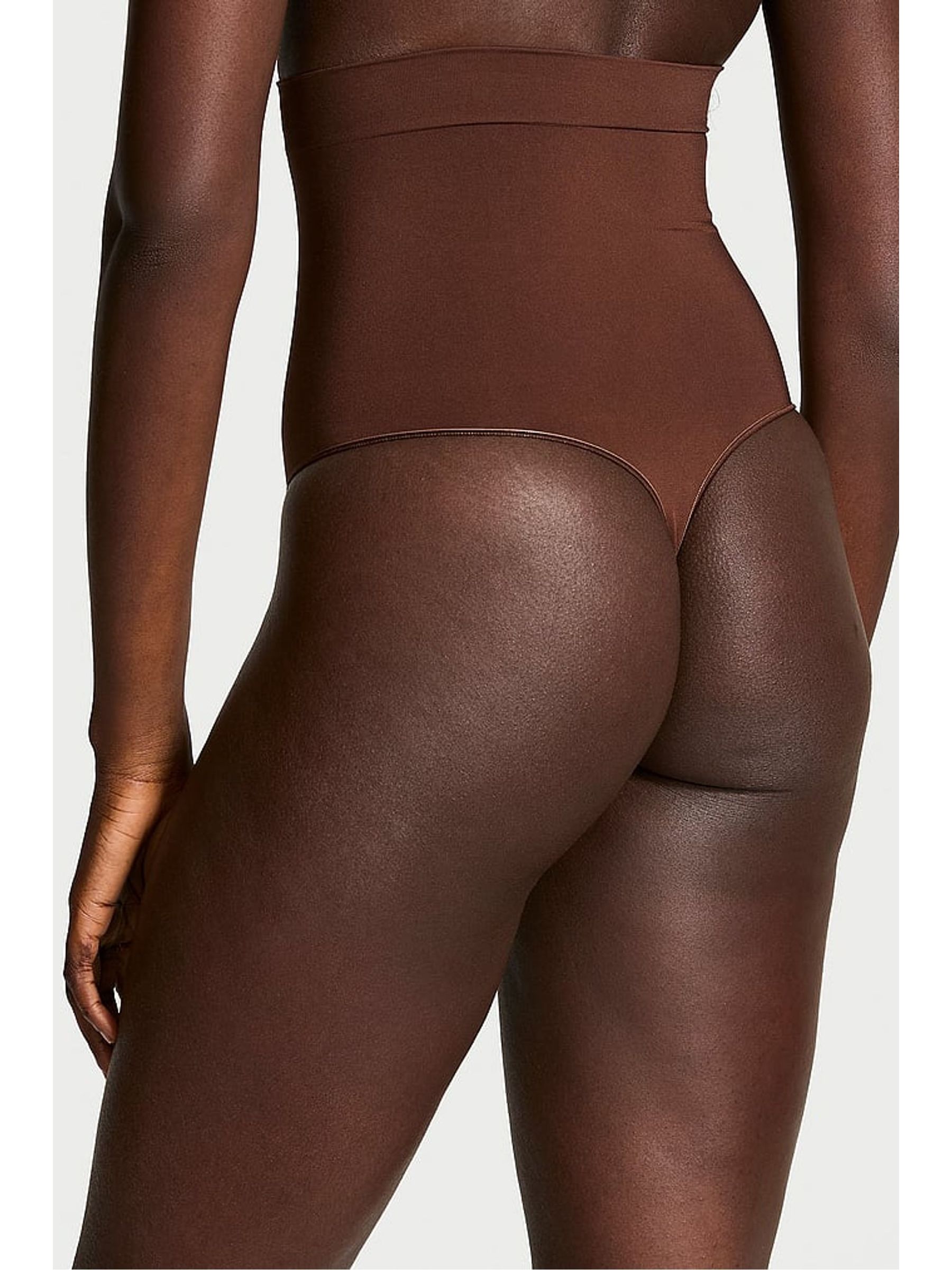 Ganache Nude Seamless Shaping High Waist Knickers - Image 2 of 4