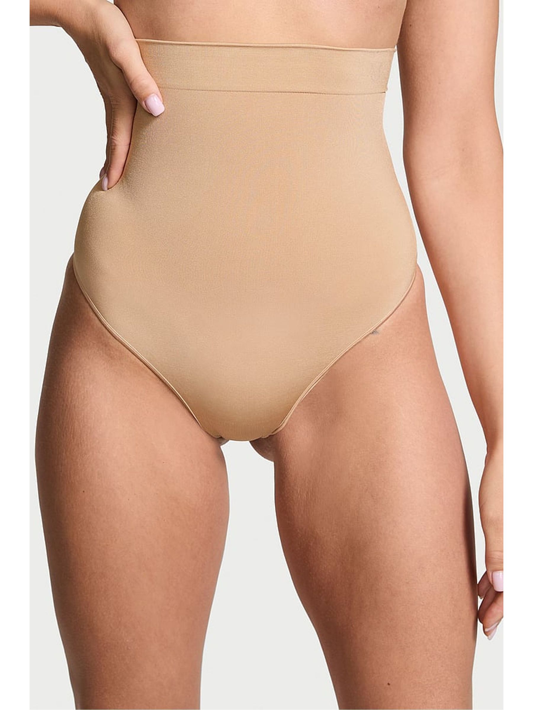 Praline Nude Seamless Shaping High Waist Knickers - Image 1 of 3