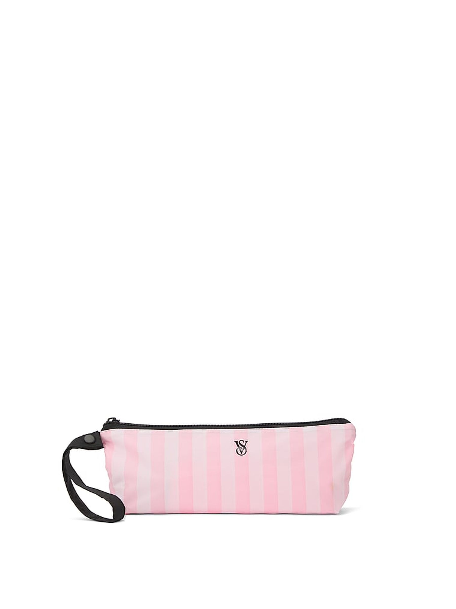 Iconic Stripe Pink Collapsable Umbrella - Image 2 of 2