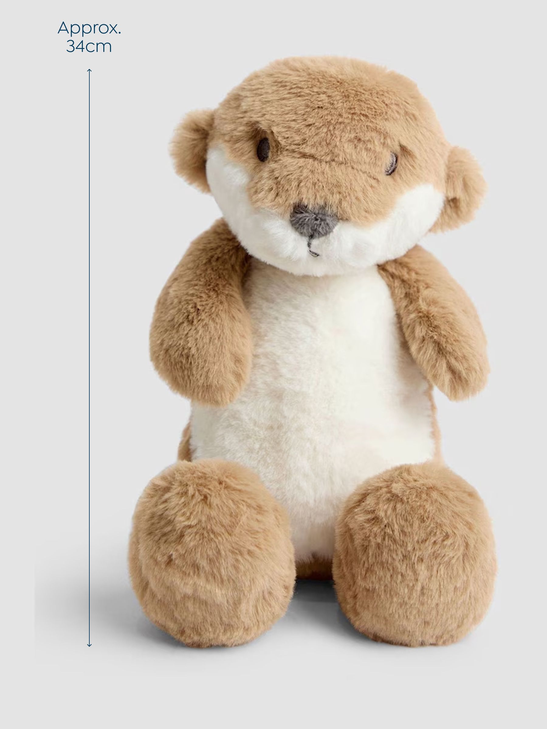 Otis Otter Soft Toy Plushie - Medium - Image 3 of 3 Otis Otter Soft Toy Plushie - Medium - Image 3 of 3