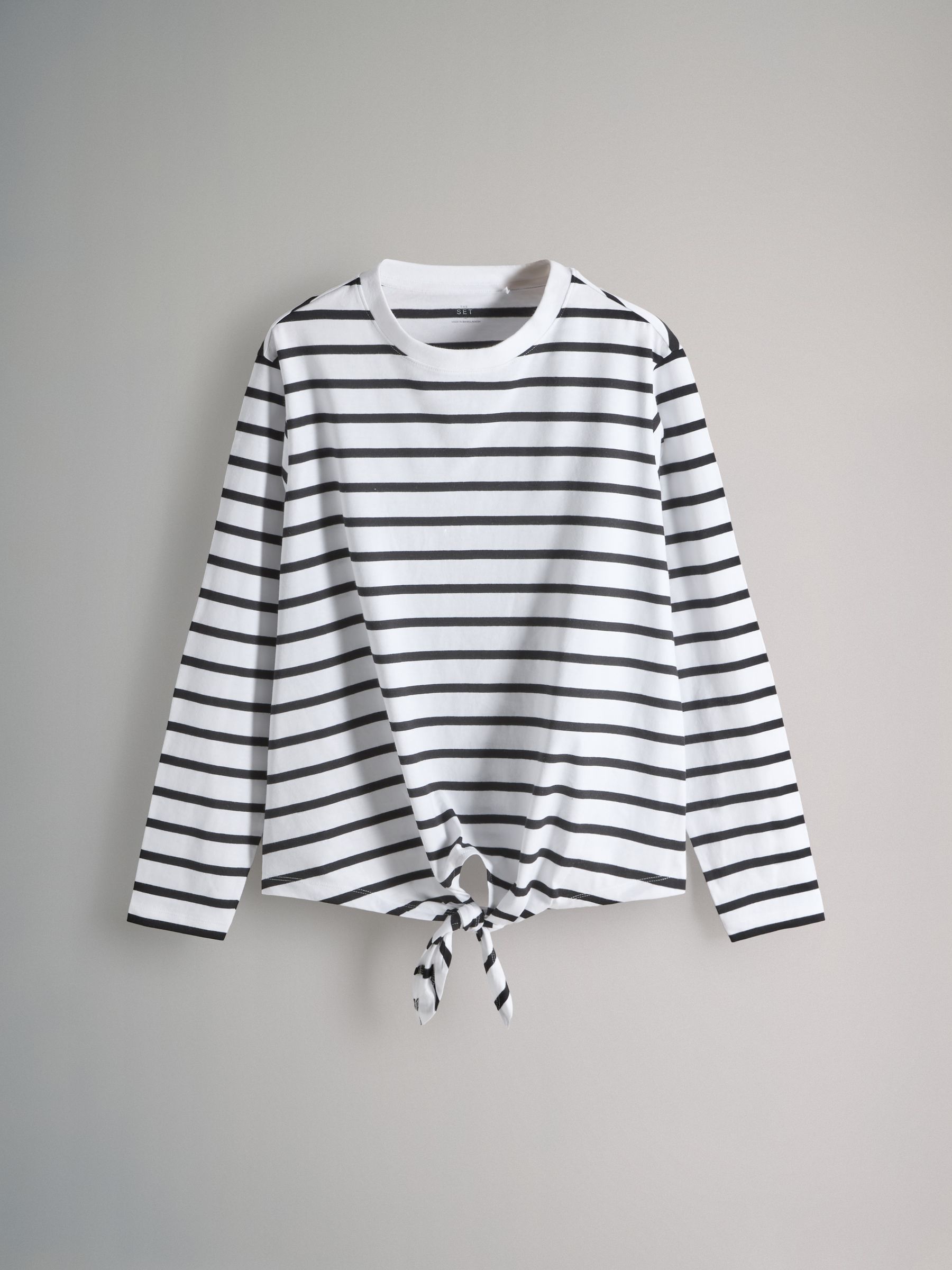 3 Pack Tie Front Long Sleeve T-Shirts - Image 2 of 6