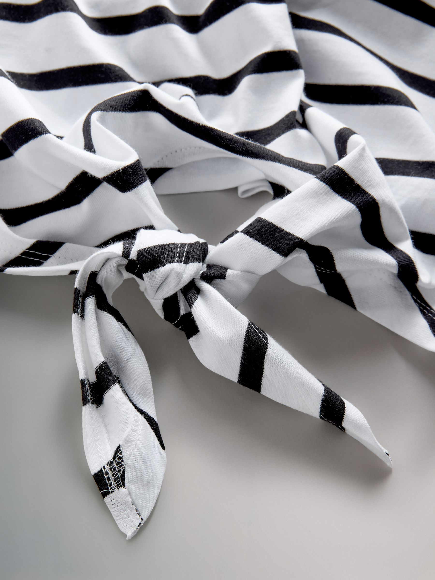 3 Pack Tie Front Long Sleeve T-Shirts - Image 6 of 6