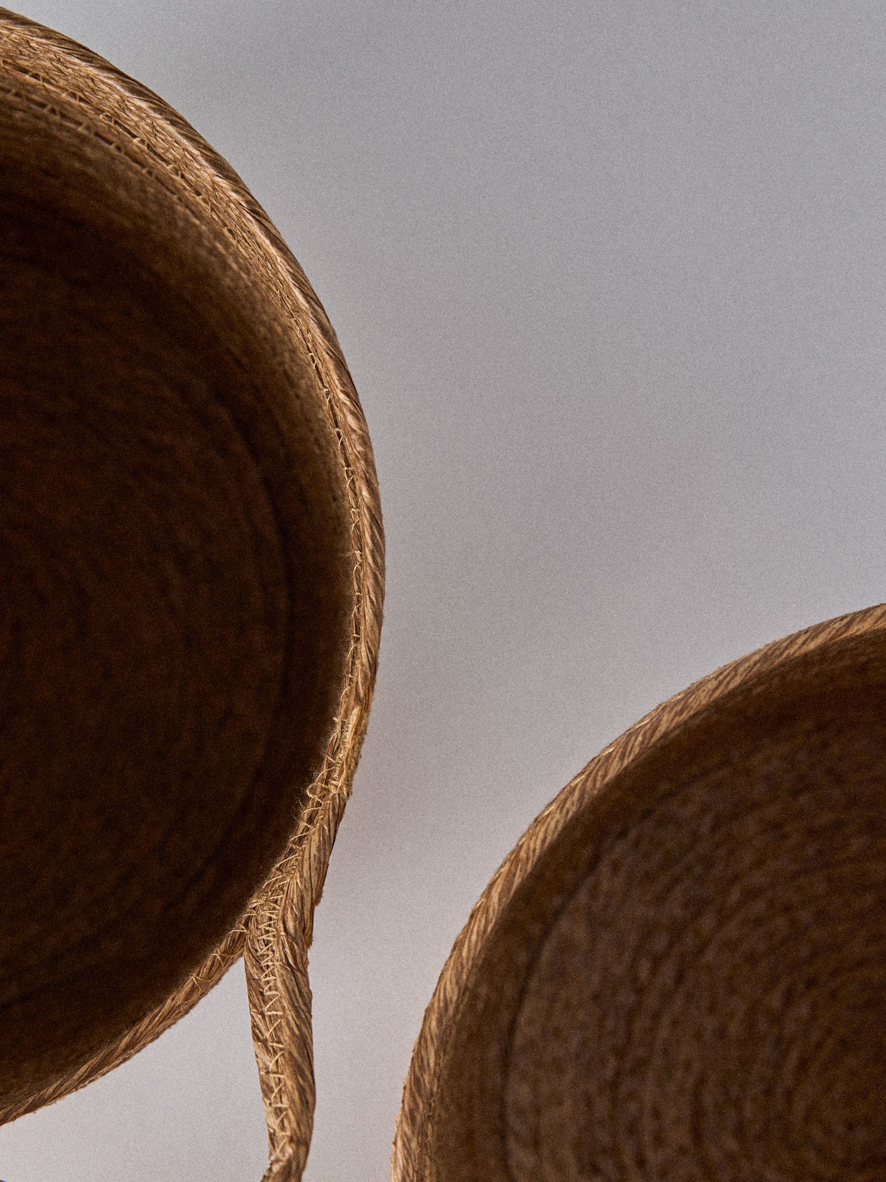 Natural Oval Storage Baskets - Image 5 of 5