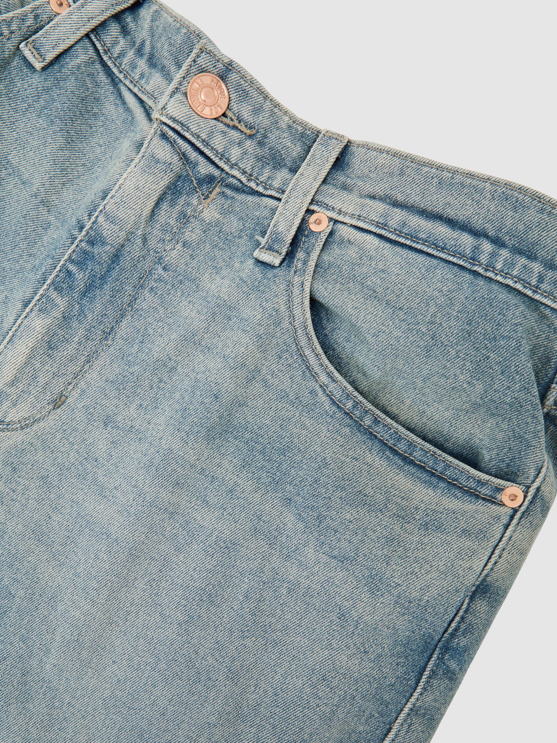 Relaxed-Fit Straight Jeans in Light Blue - image 3