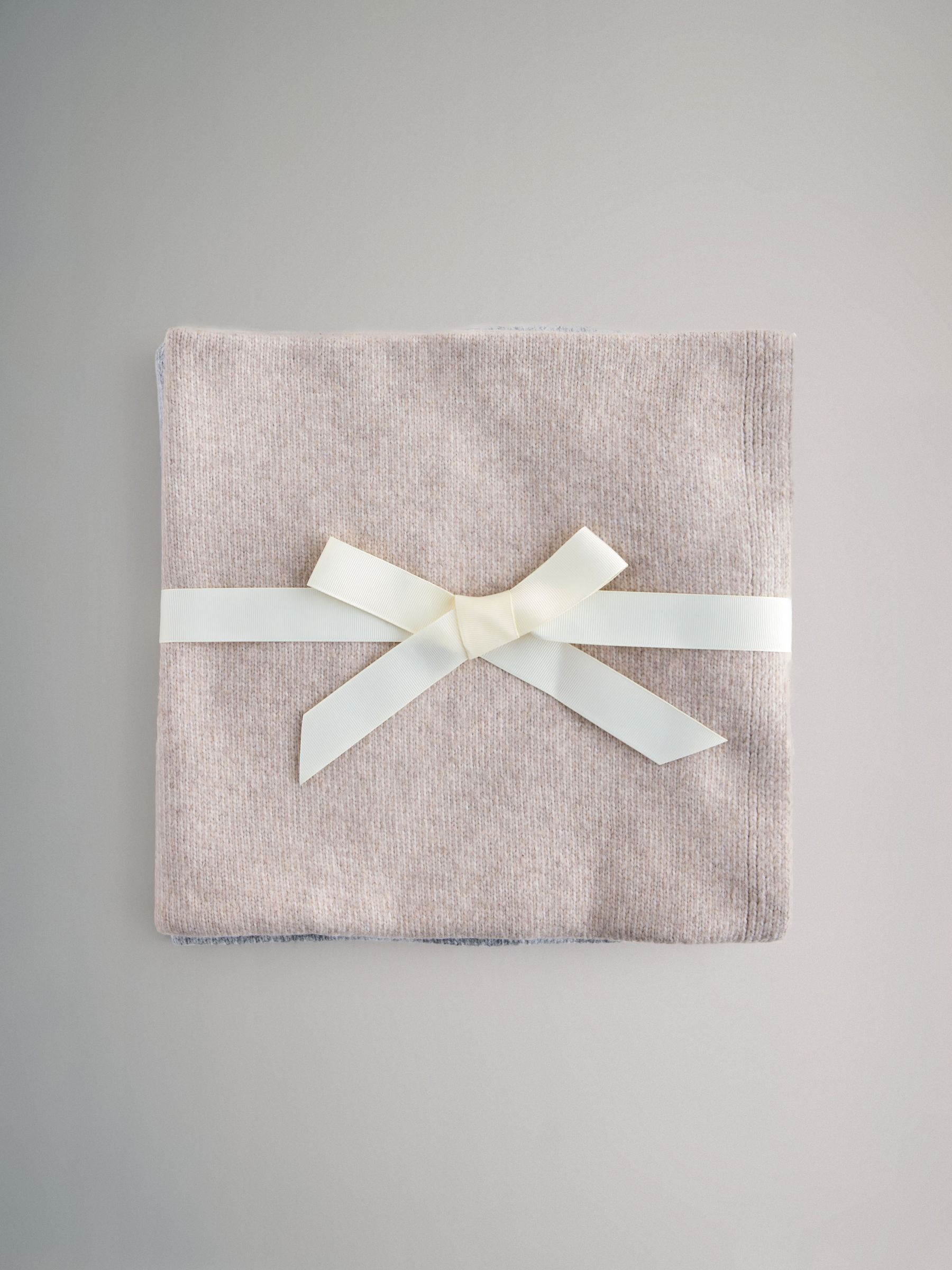 Grey/Stone 2 Pack Triangle Scarfs - Image 6 of 6