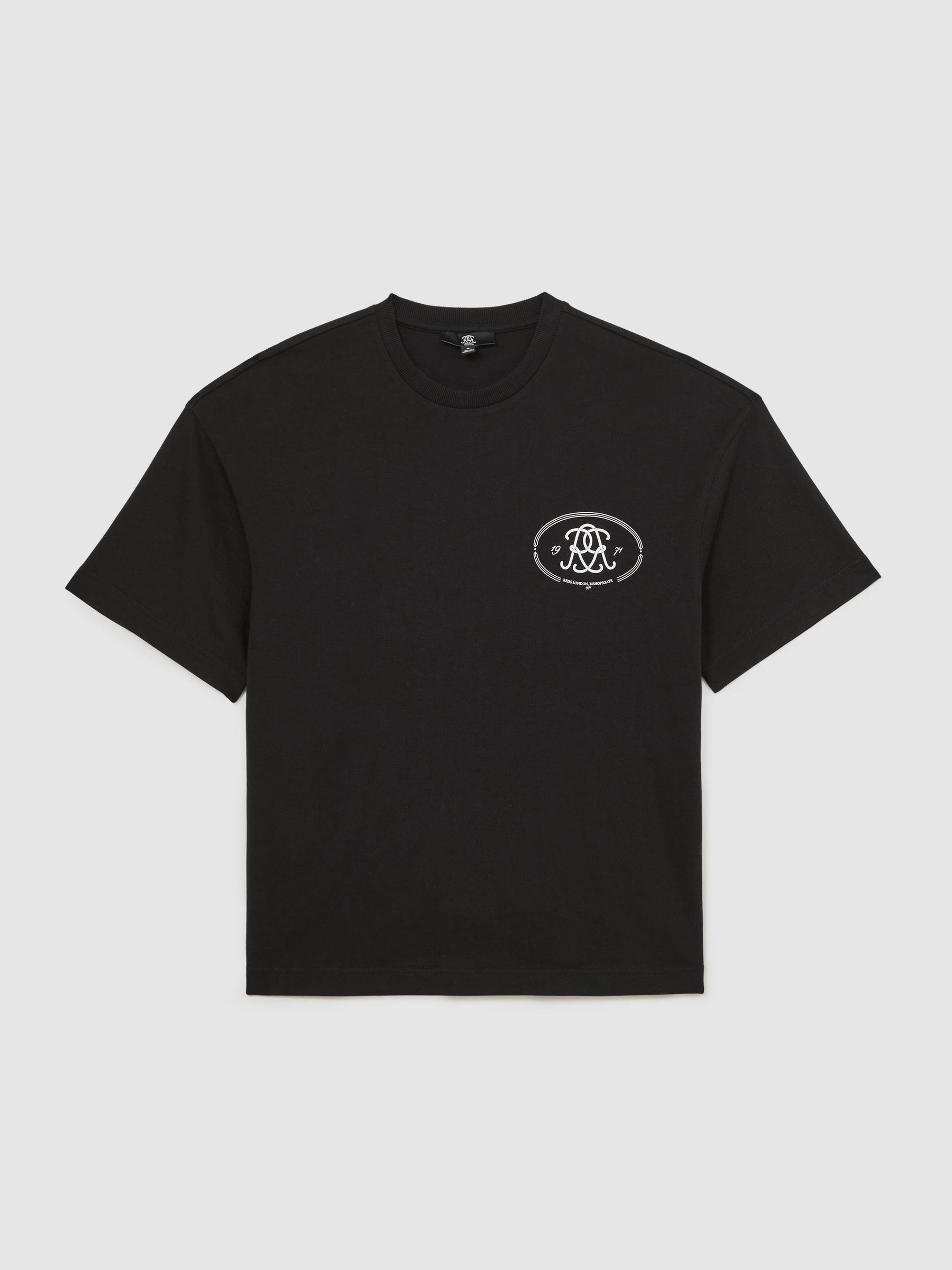 T-Shirt in Black - Image 2 of 6