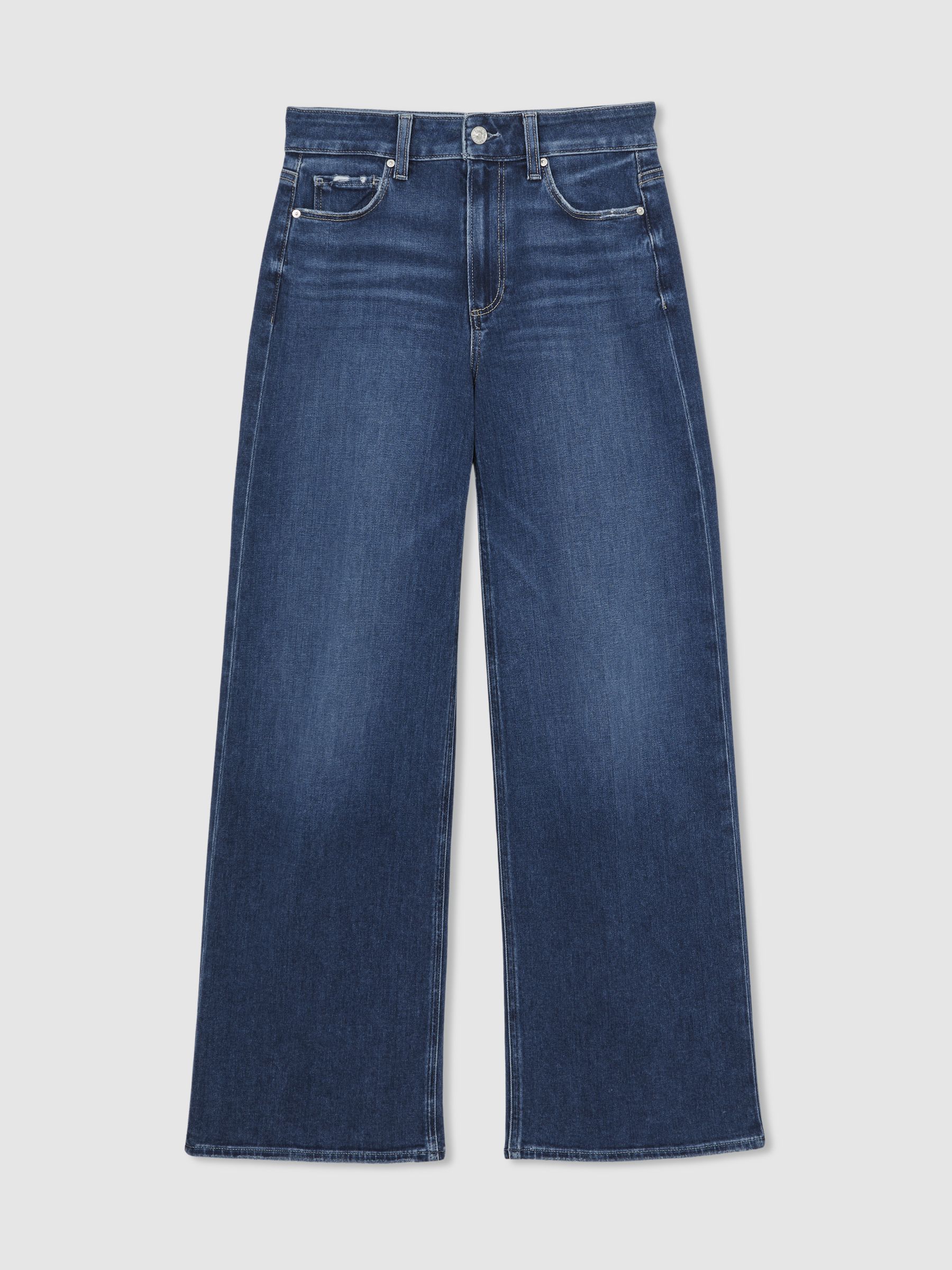 Paige Anessa Jeans in Mid Blue - Image 2 of 5