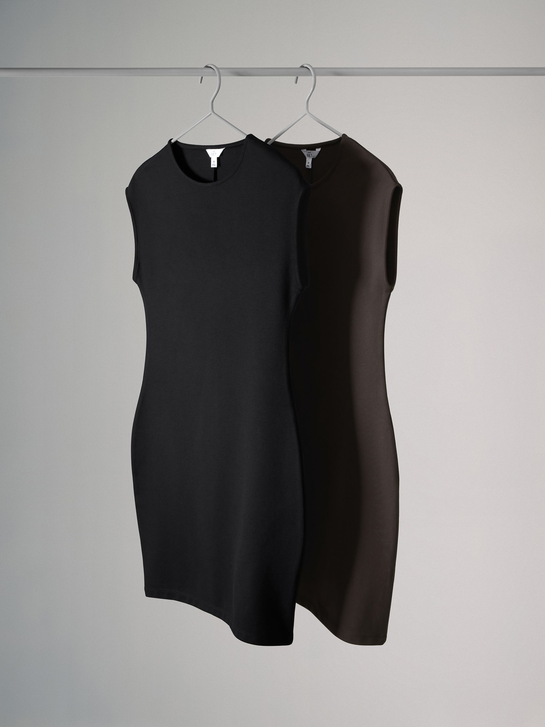 2 Pack Sleeveless Ponte Dress - Image 1 of 3