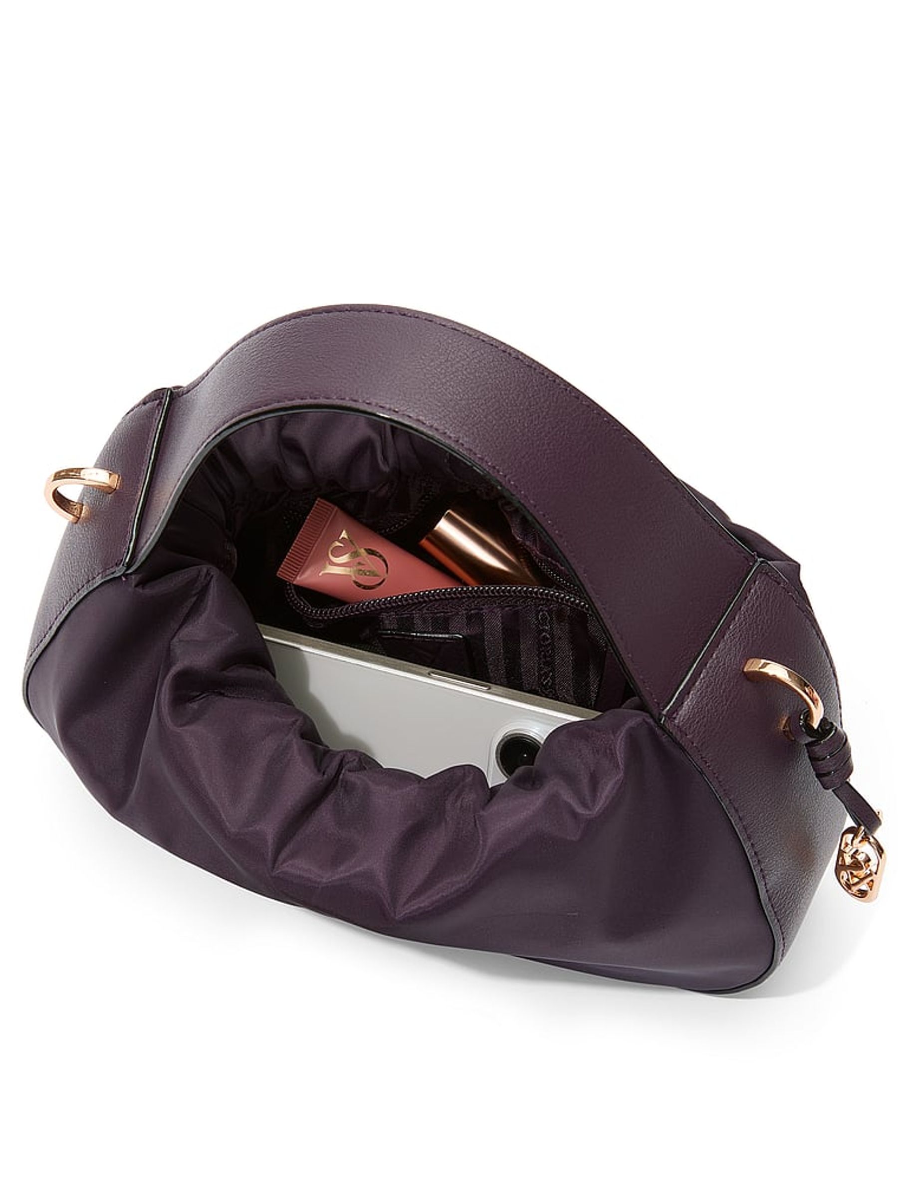 Winter Wine Red Mini Cross-Body Bag - Image 3 of 3