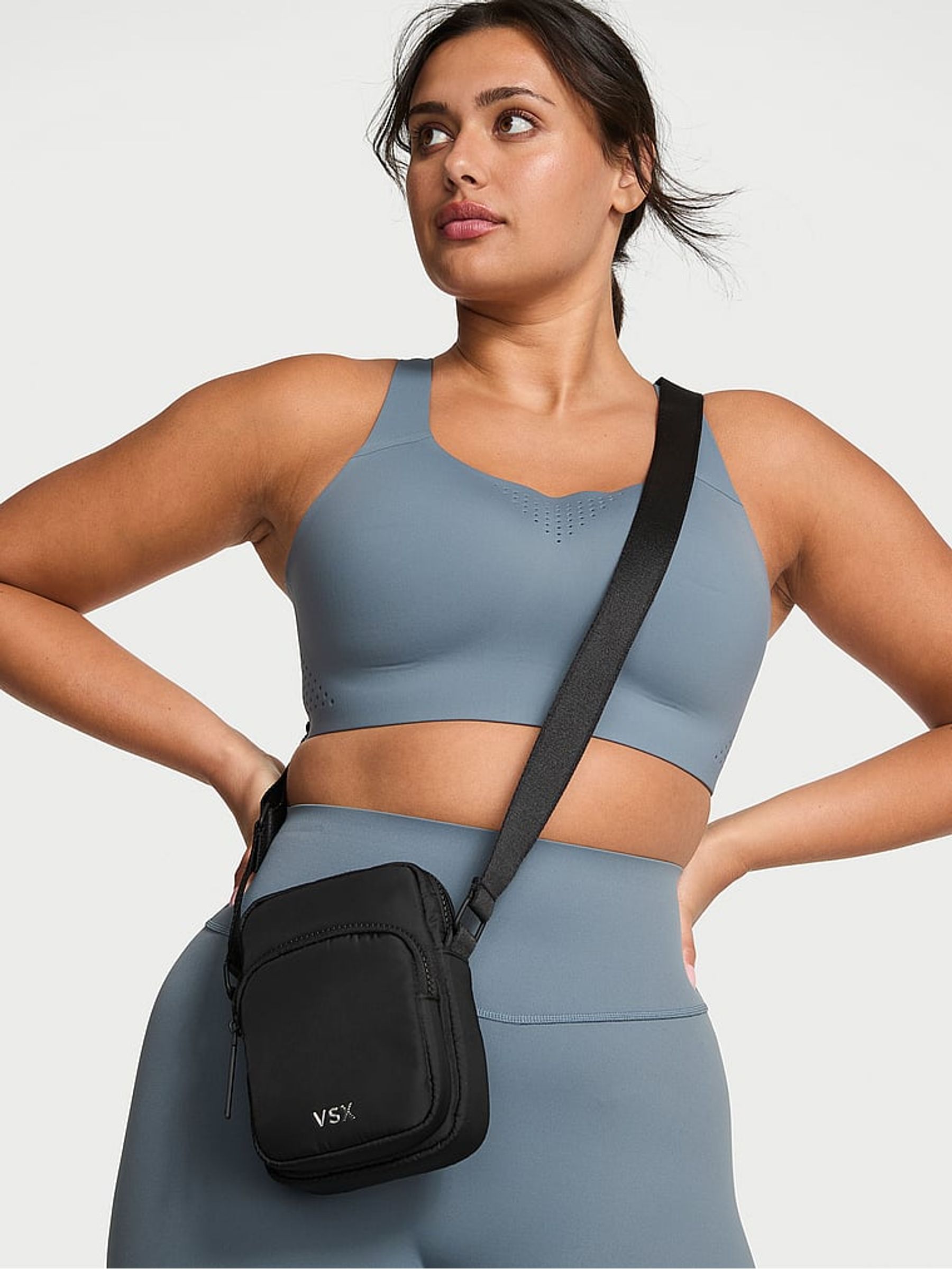 Black VSX Phone Cross-Body Bag - Image 4 of 4