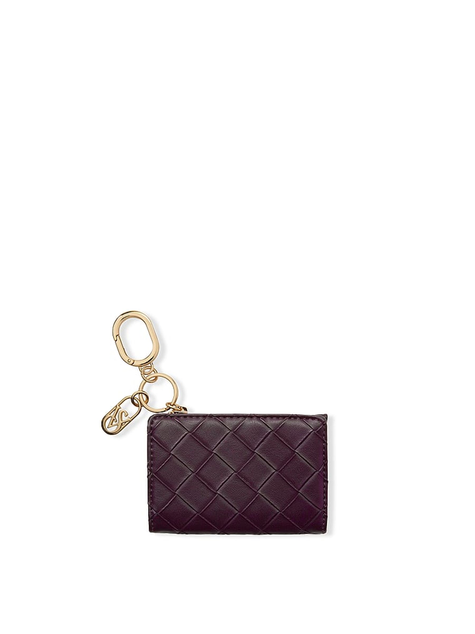 Winter Wine Red Foldable Keyring Card Holder - Image 1 of 3