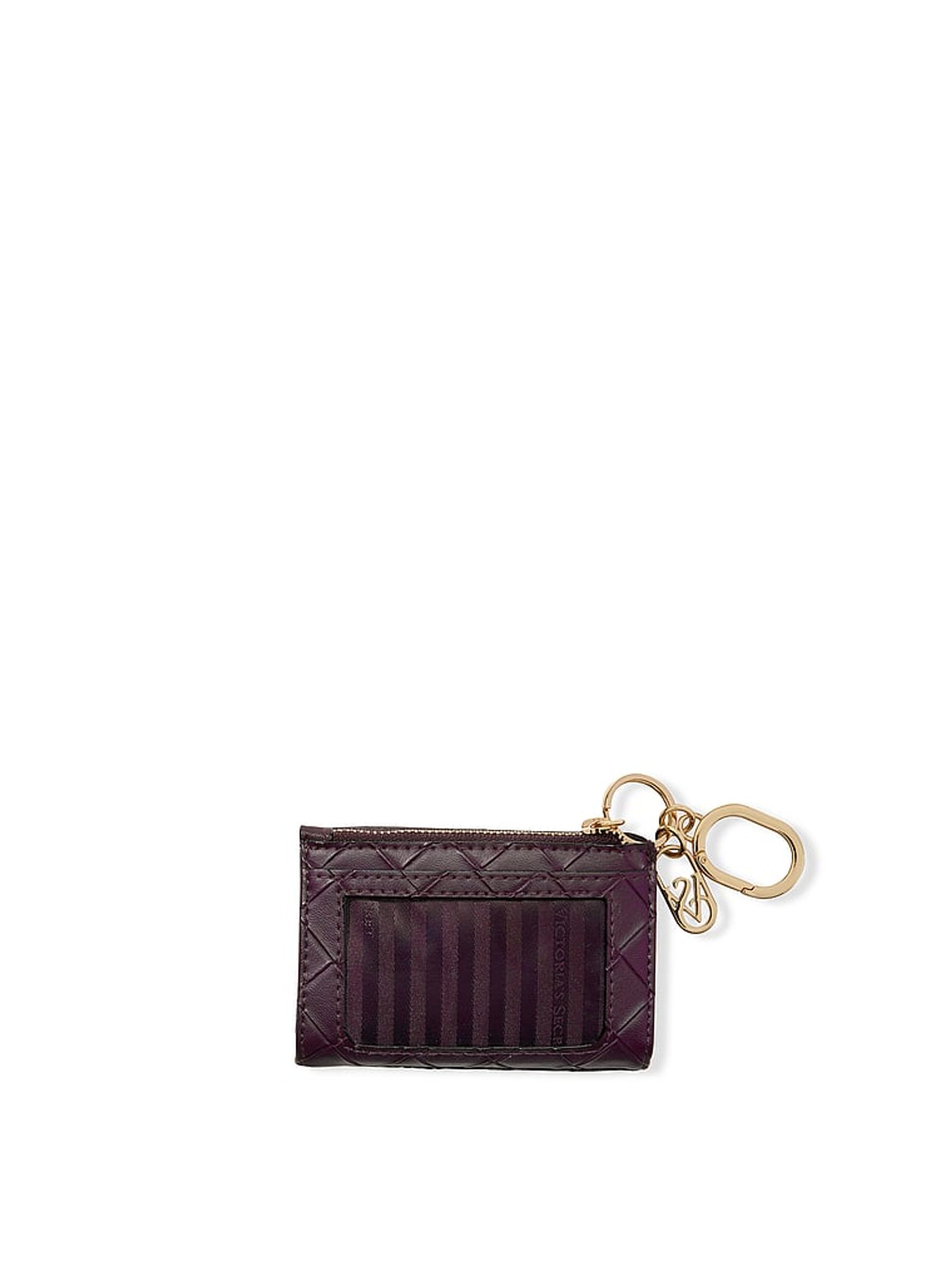 Winter Wine Red Foldable Keyring Card Holder - Image 2 of 3