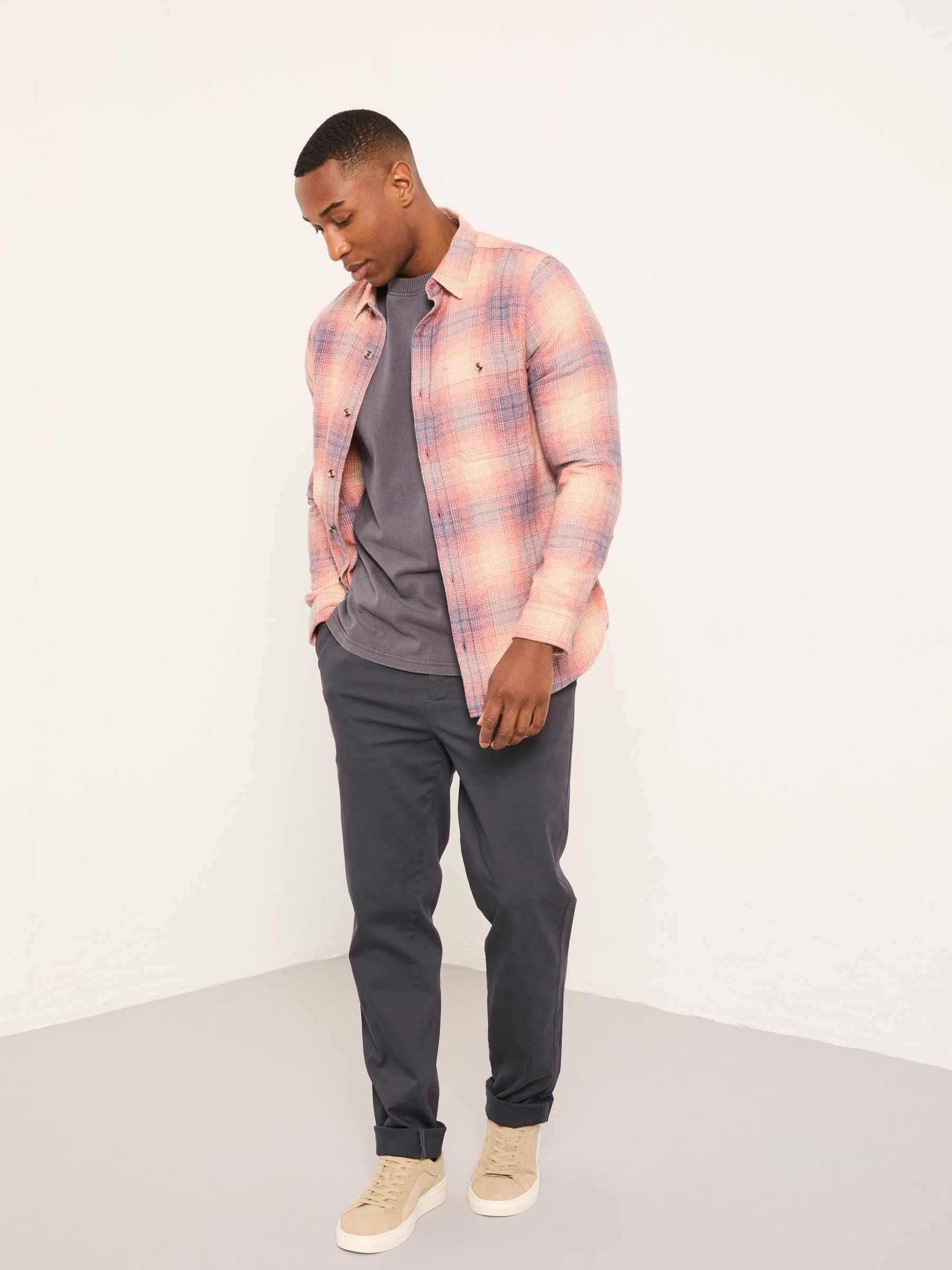 Oaken multi Long Sleeve Ombre Check Shirt - Image 3 of 6