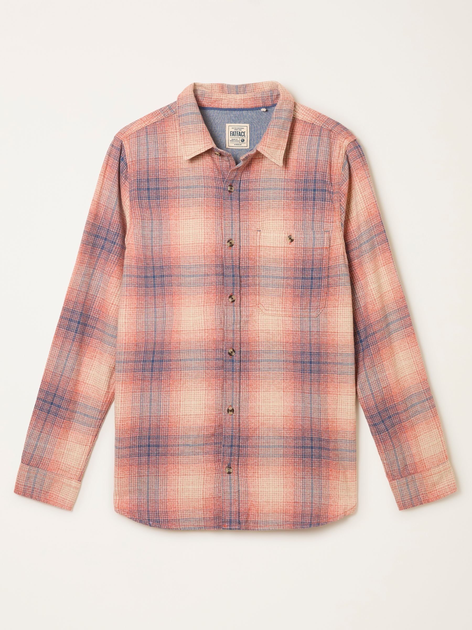 Oaken multi Long Sleeve Ombre Check Shirt - Image 6 of 6