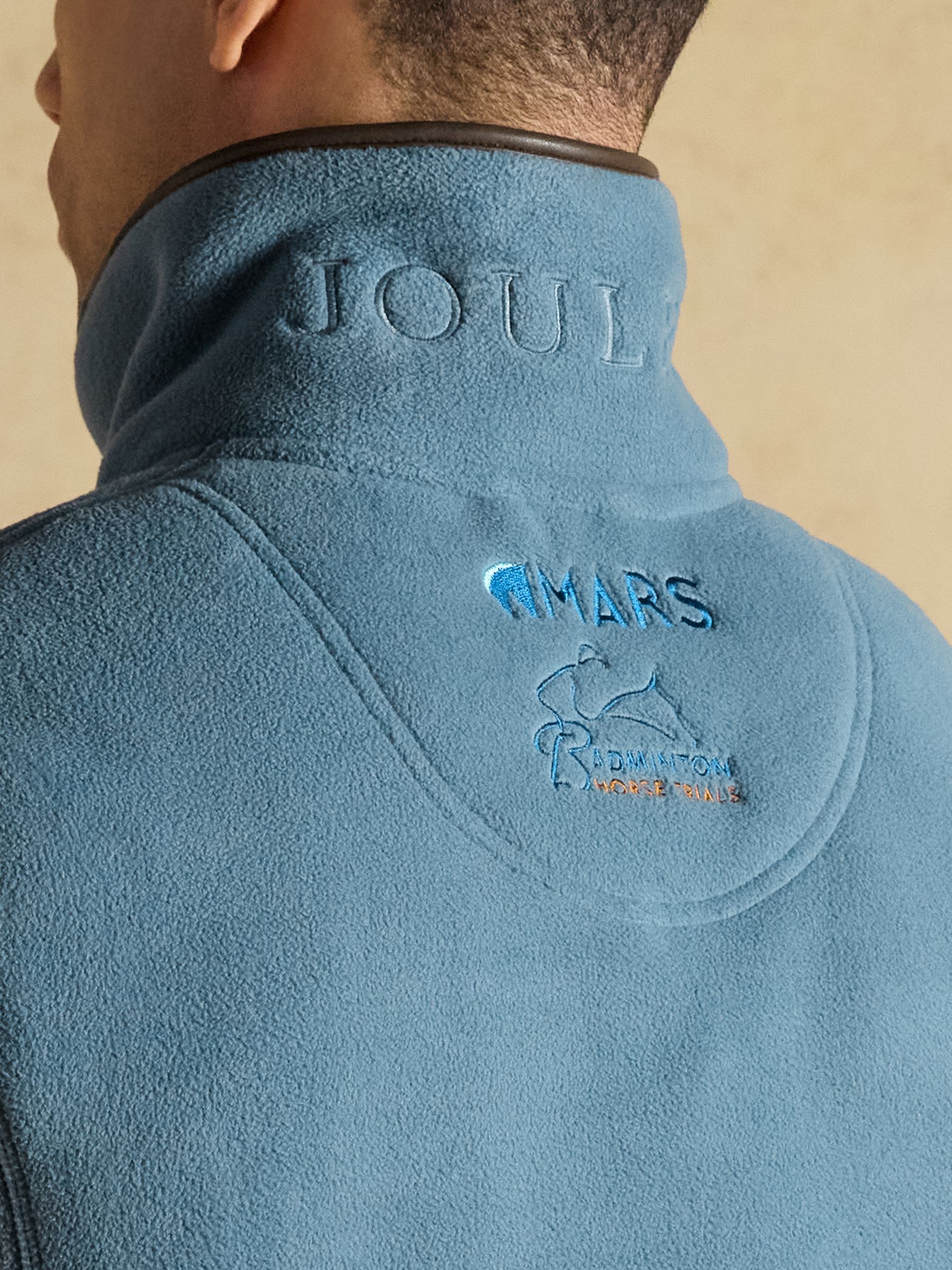 Official Badminton Blue Heritage Fleece Gilet - Image 11 of 13