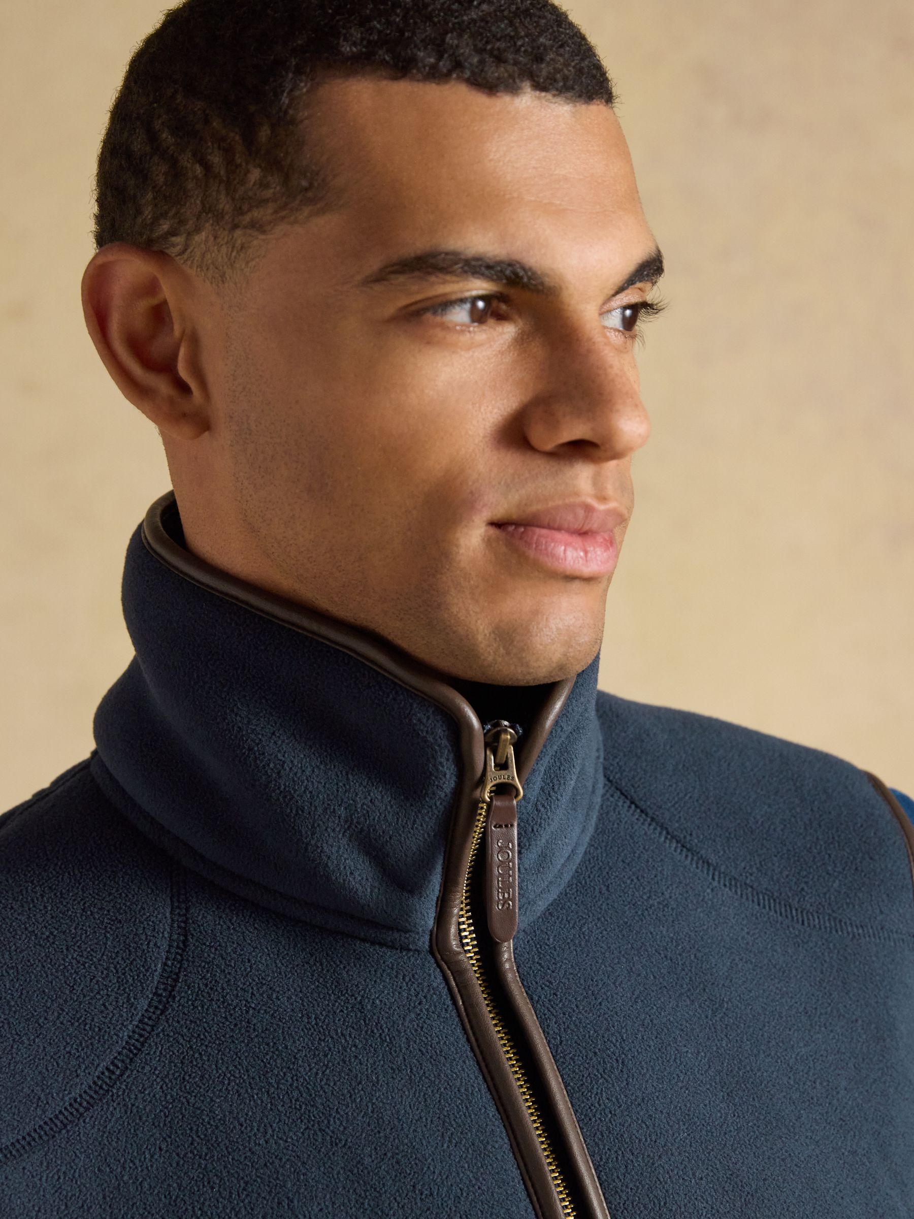 Official Bramham Navy Heritage Fleece Gilet - Image 6 of 10