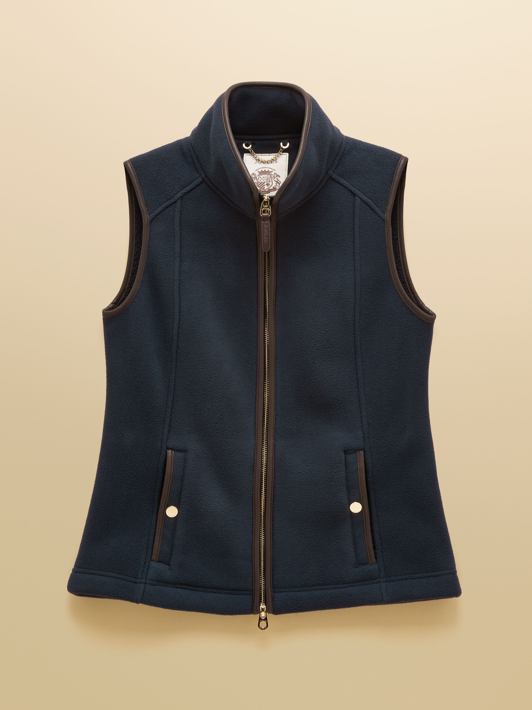 Official Bramham Navy Heritage Fleece Gilet - Image 10 of 10