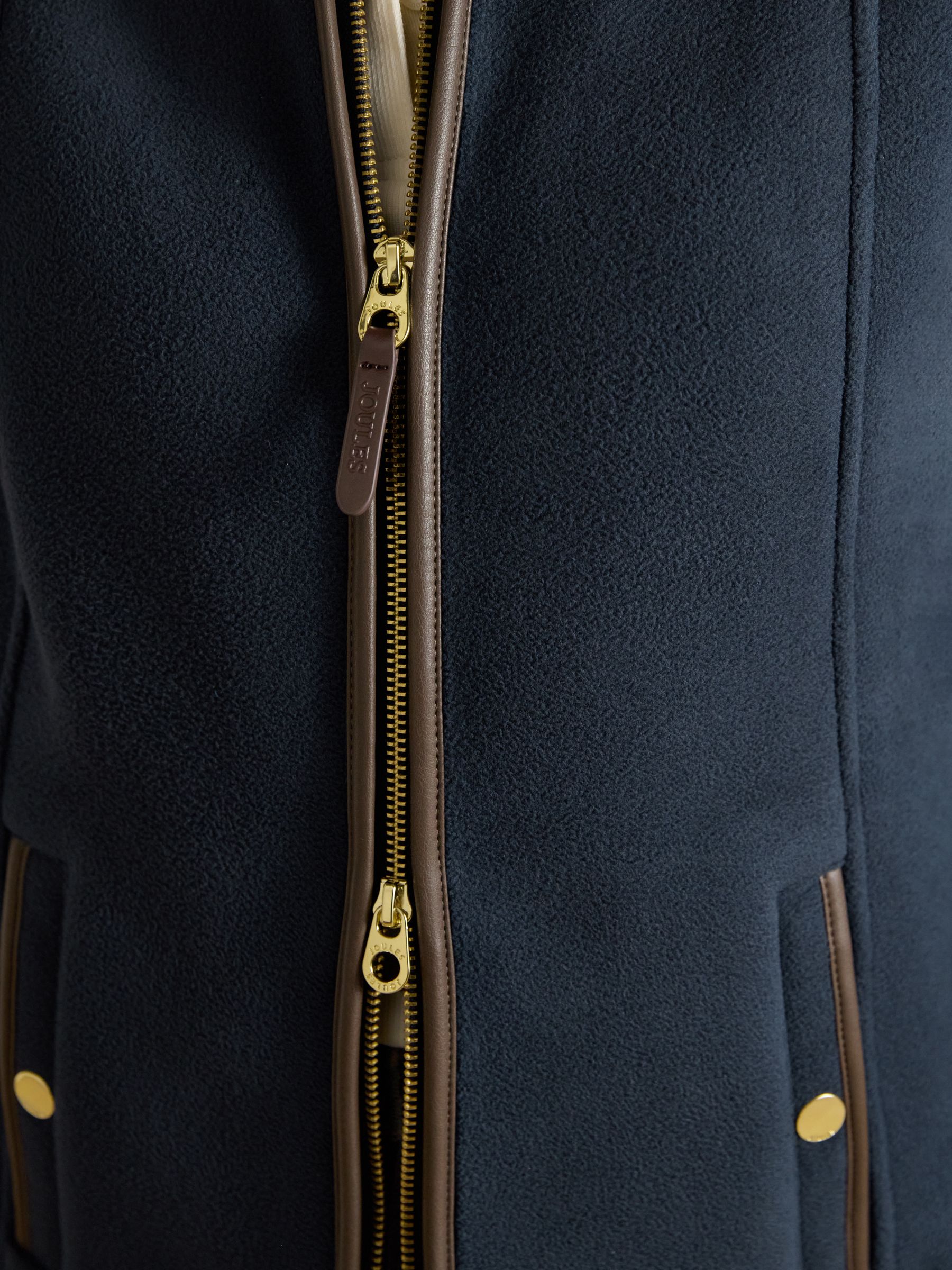 Official Bramham Navy Heritage Fleece Gilet - Image 4 of 10