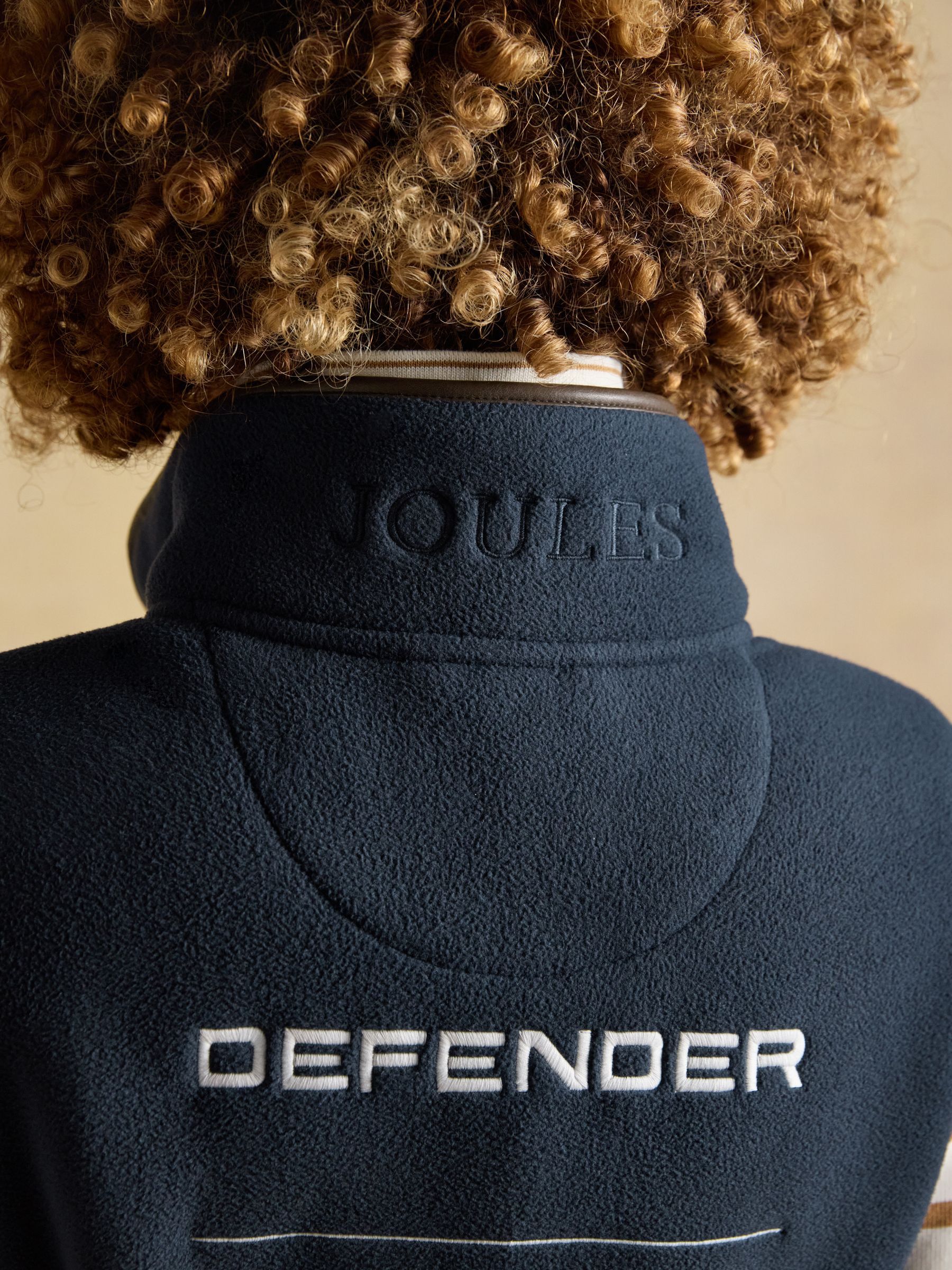 Official Bramham Navy Heritage Fleece Gilet - Image 8 of 10