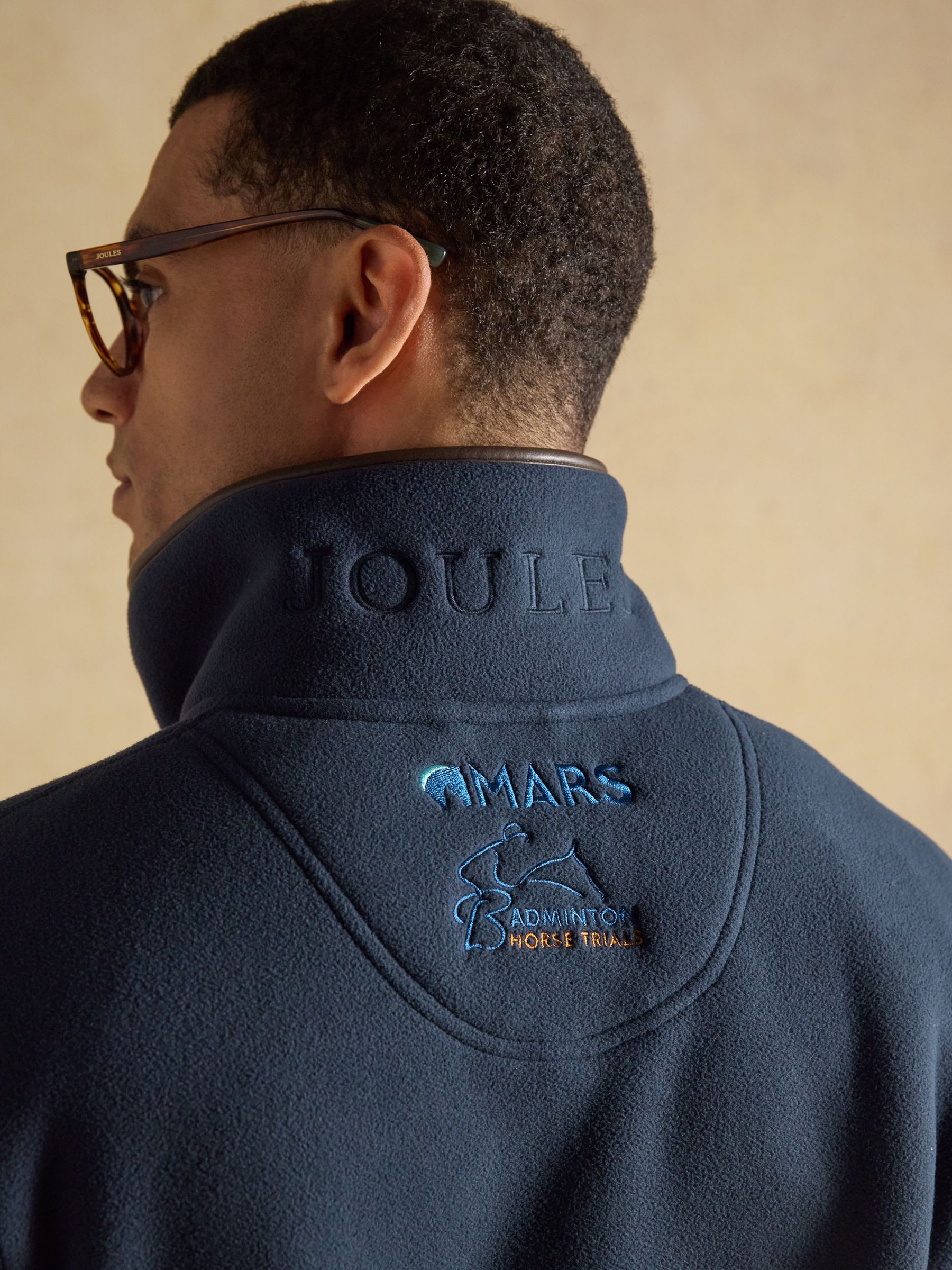 Official Badminton Navy Heritage Zip Up Fleece - Image 10 of 12