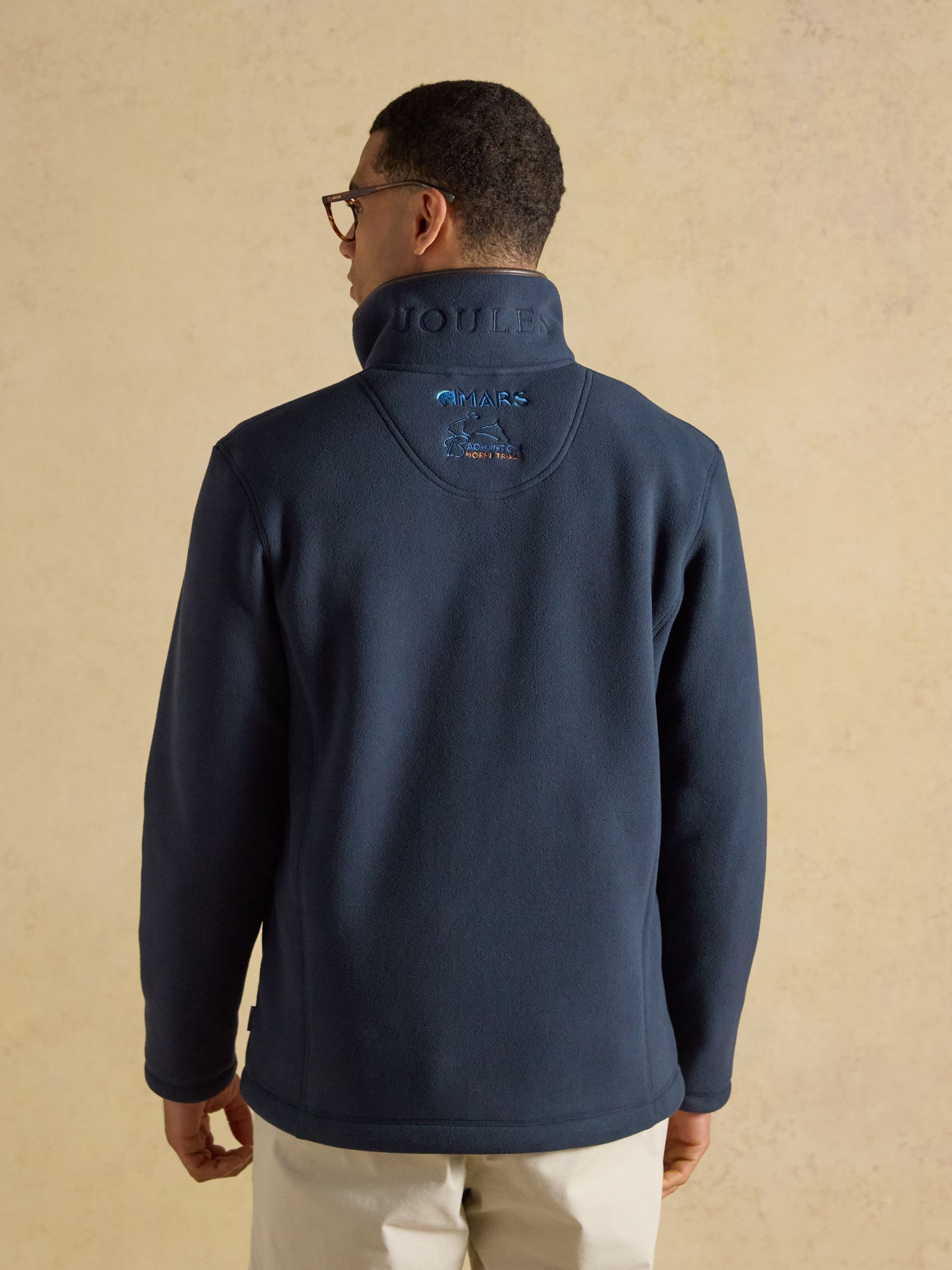 Official Badminton Navy Heritage Zip Up Fleece - Image 2 of 12 Official Badminton Navy Heritage Zip Up Fleece - Image 2 of 12
