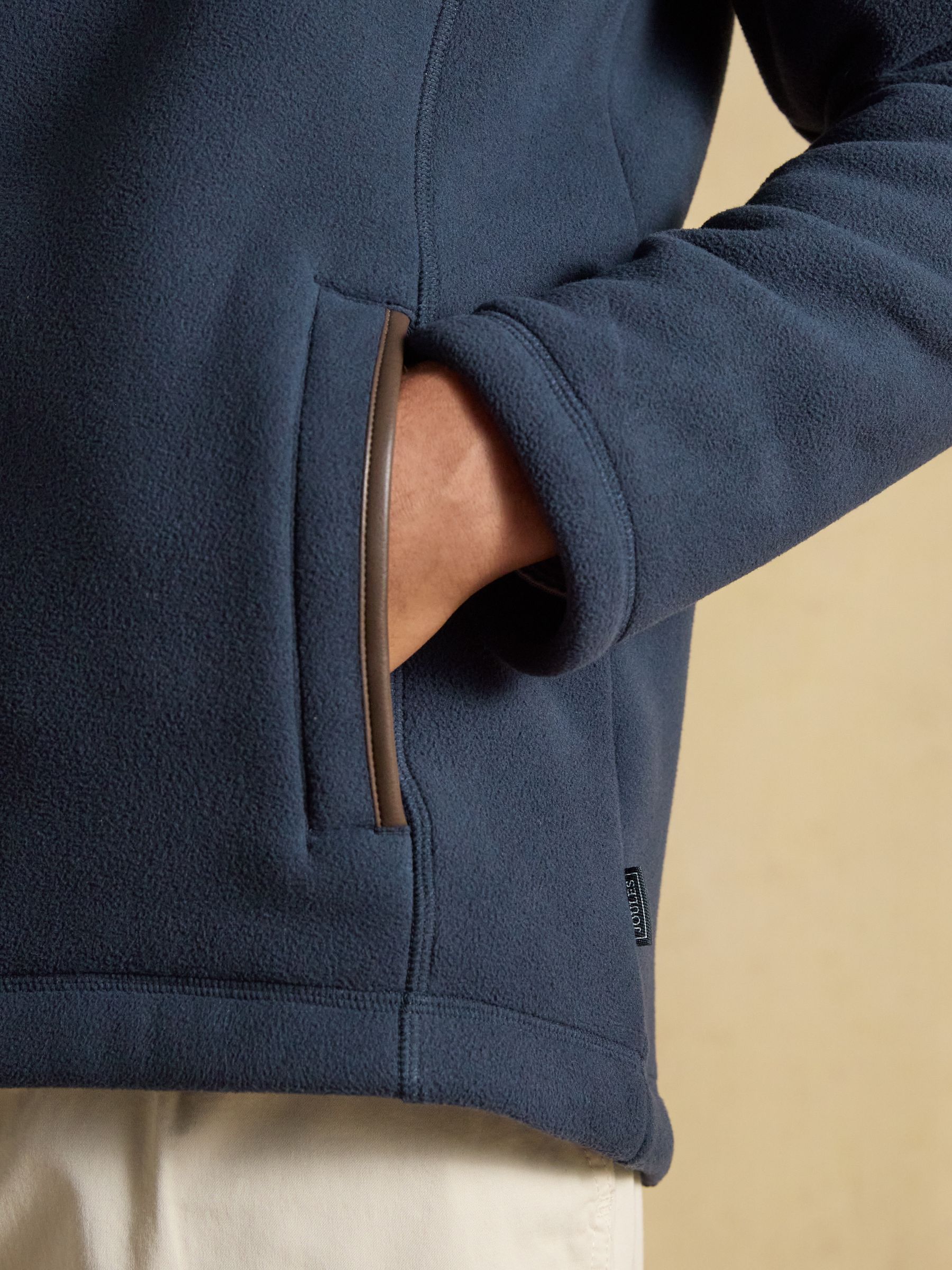 Official Badminton Navy Heritage Zip Up Fleece - Image 5 of 12